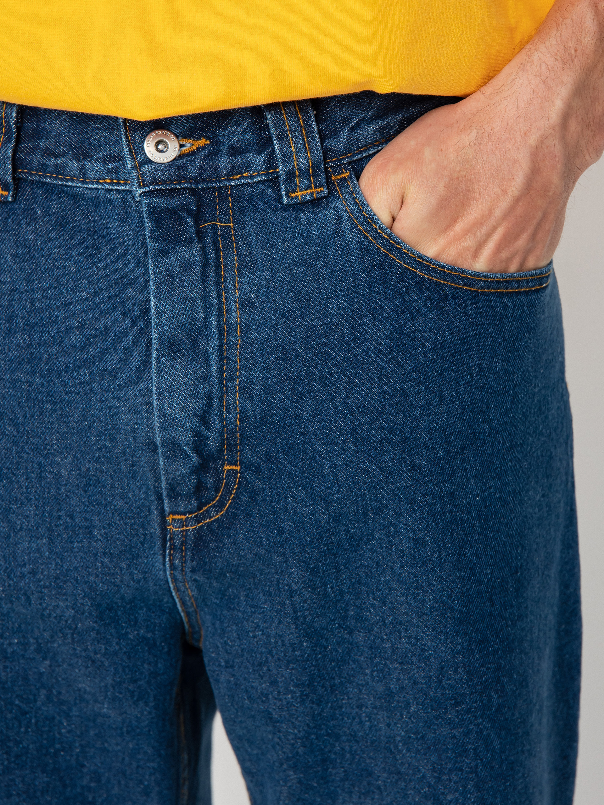 Polar Skate 92! Denim Kisnadrág (dark blue)