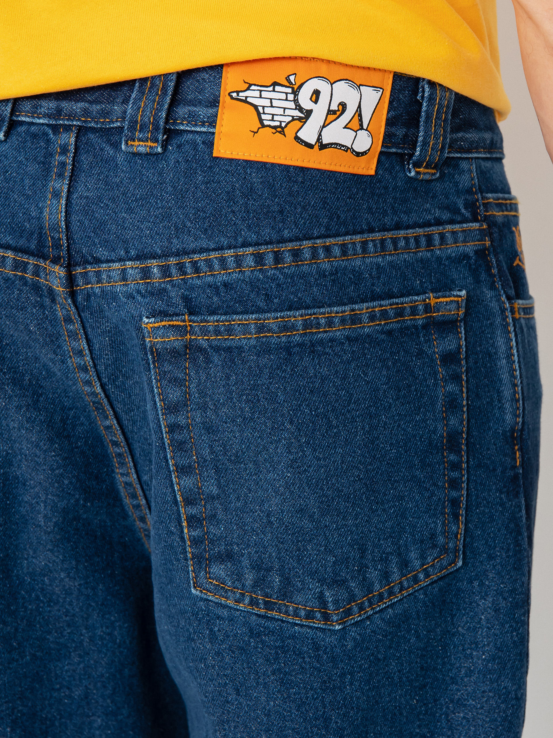 Polar Skate 92! Denim Kisnadrág (dark blue)