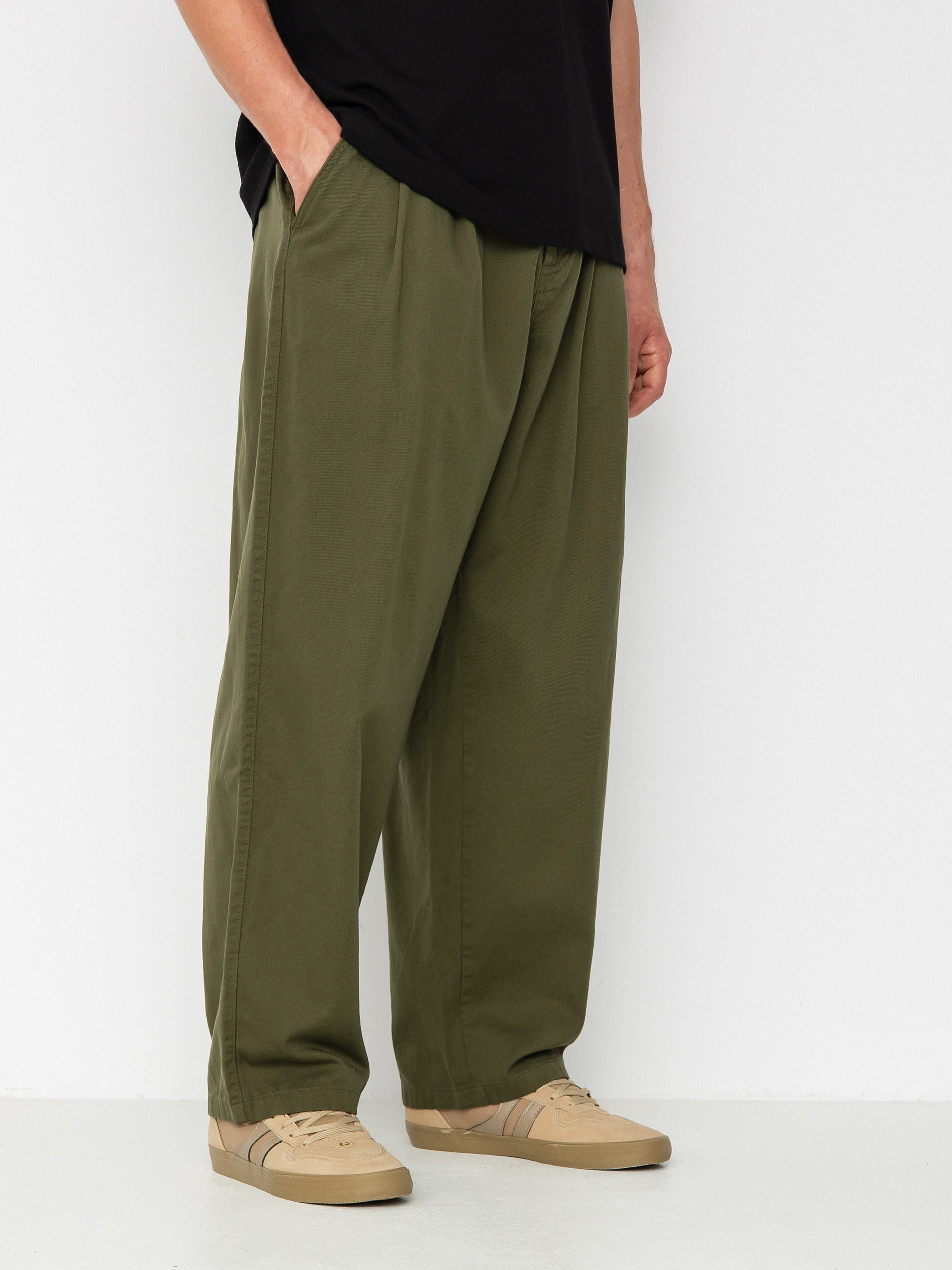 Polar Skate Railway Chinos Kisnadrág (uniform green)