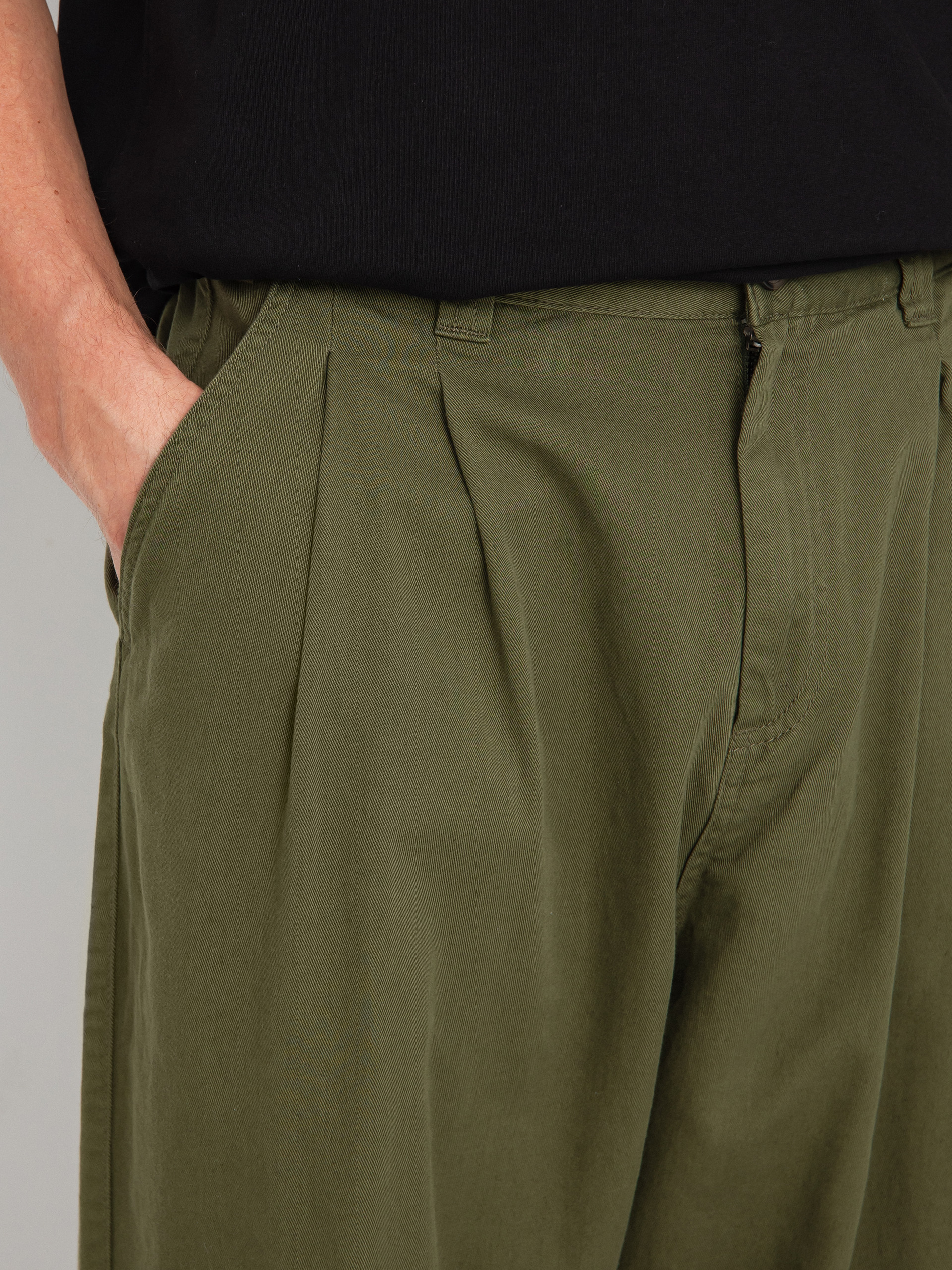 Polar Skate Railway Chinos Kisnadrág (uniform green)