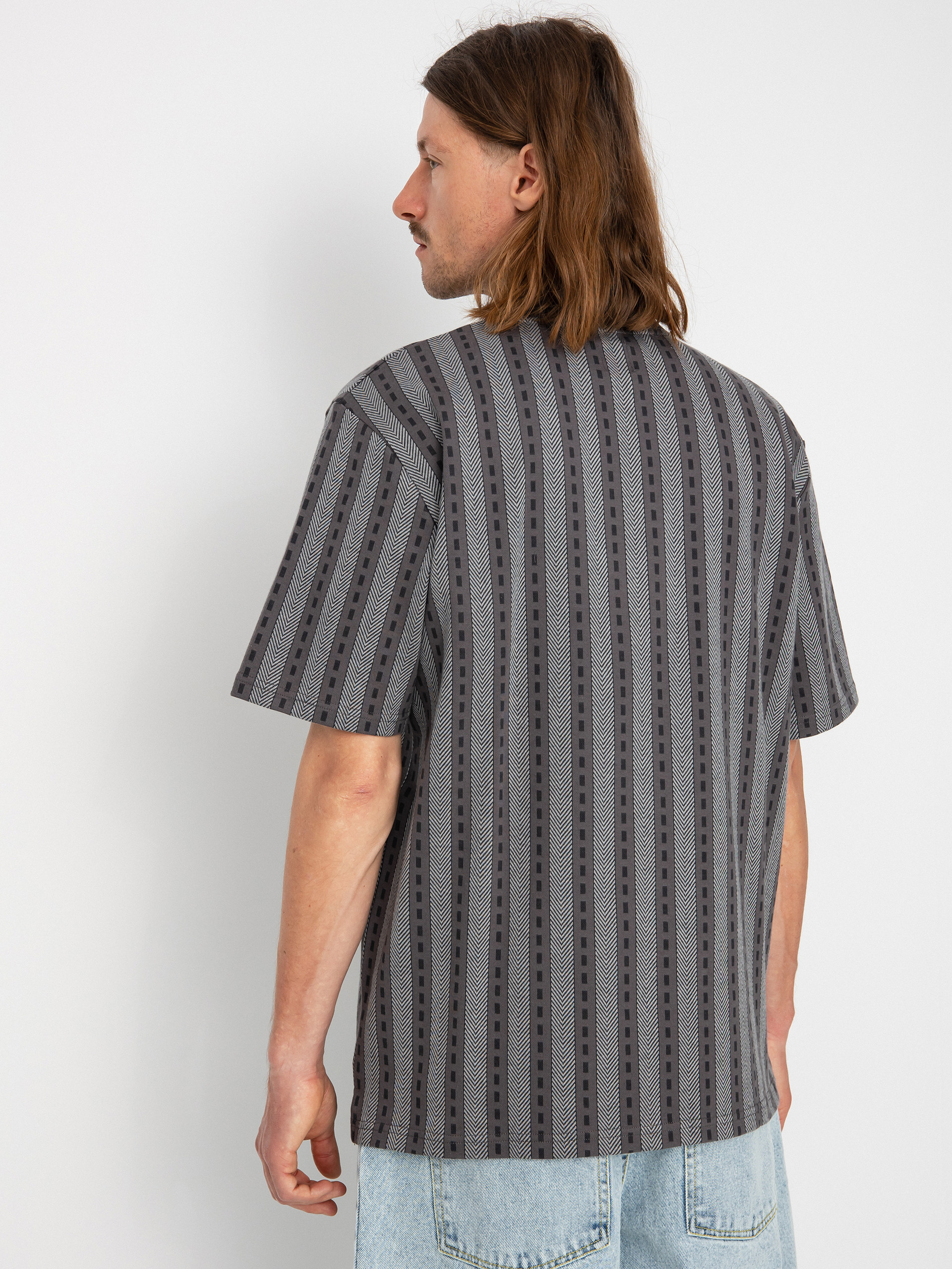 Polar Skate Road Zip Pólóing (graphite)