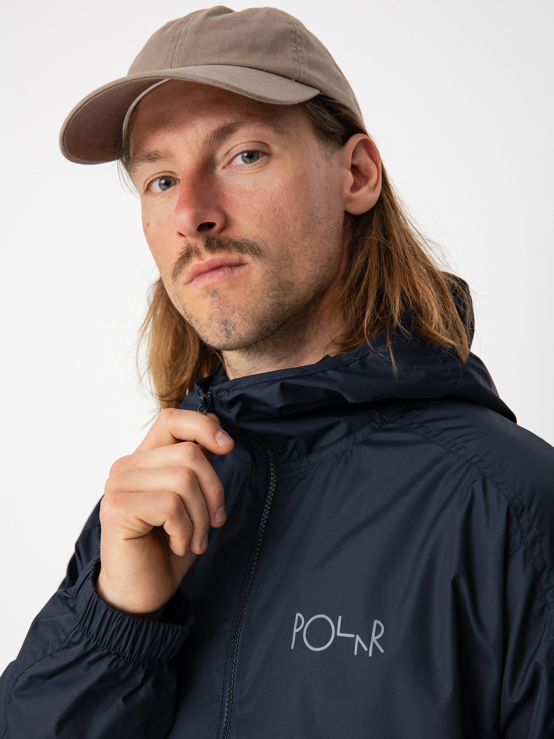 Polar Skate Packable Anorak Dzseki (navy)