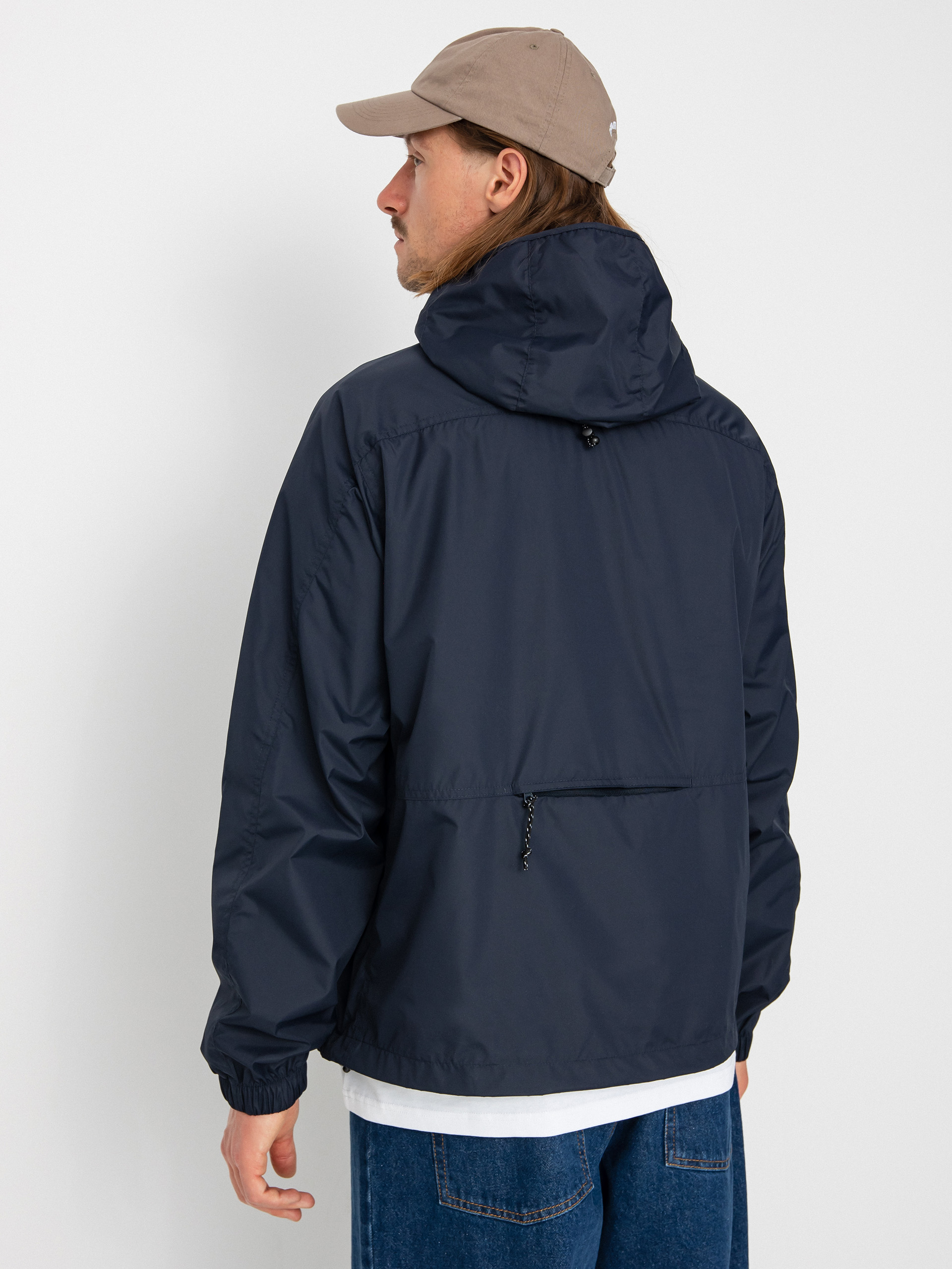 Polar Skate Packable Anorak Dzseki (navy)
