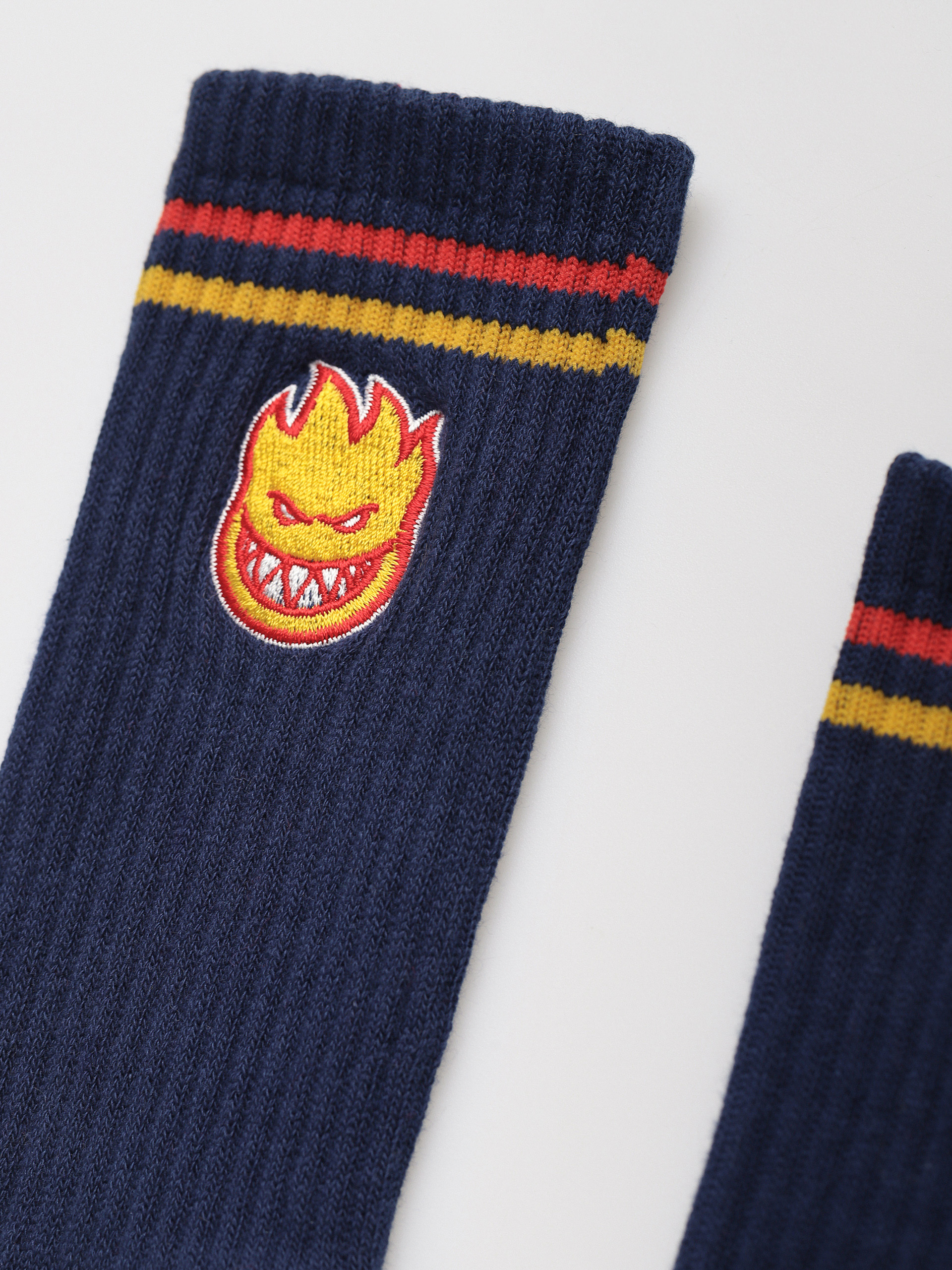 Spitfire Bighead Fill Emb Zokni (navy/red/gold)