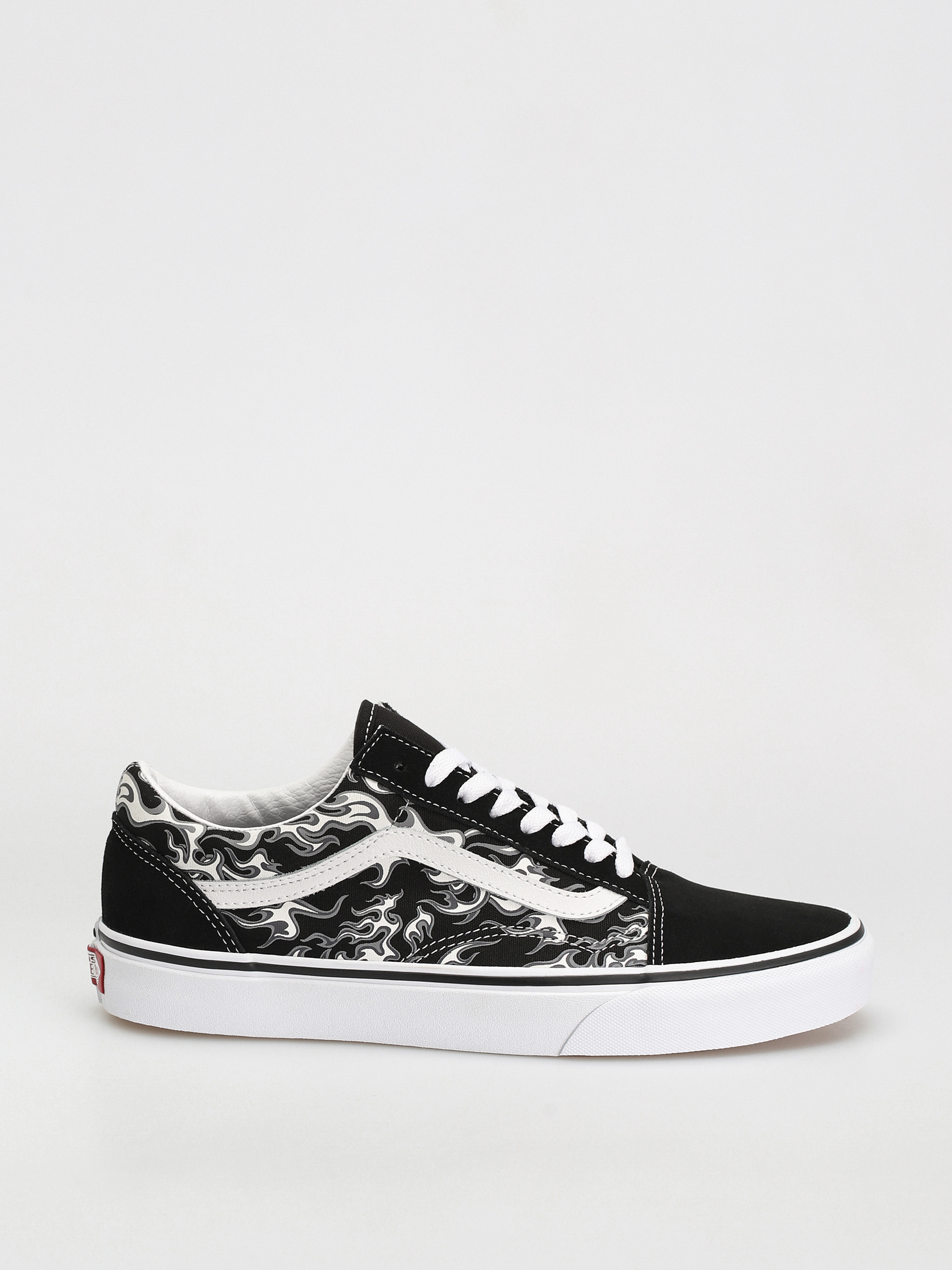 Vans Old Skool Cipők (flames black/true white)
