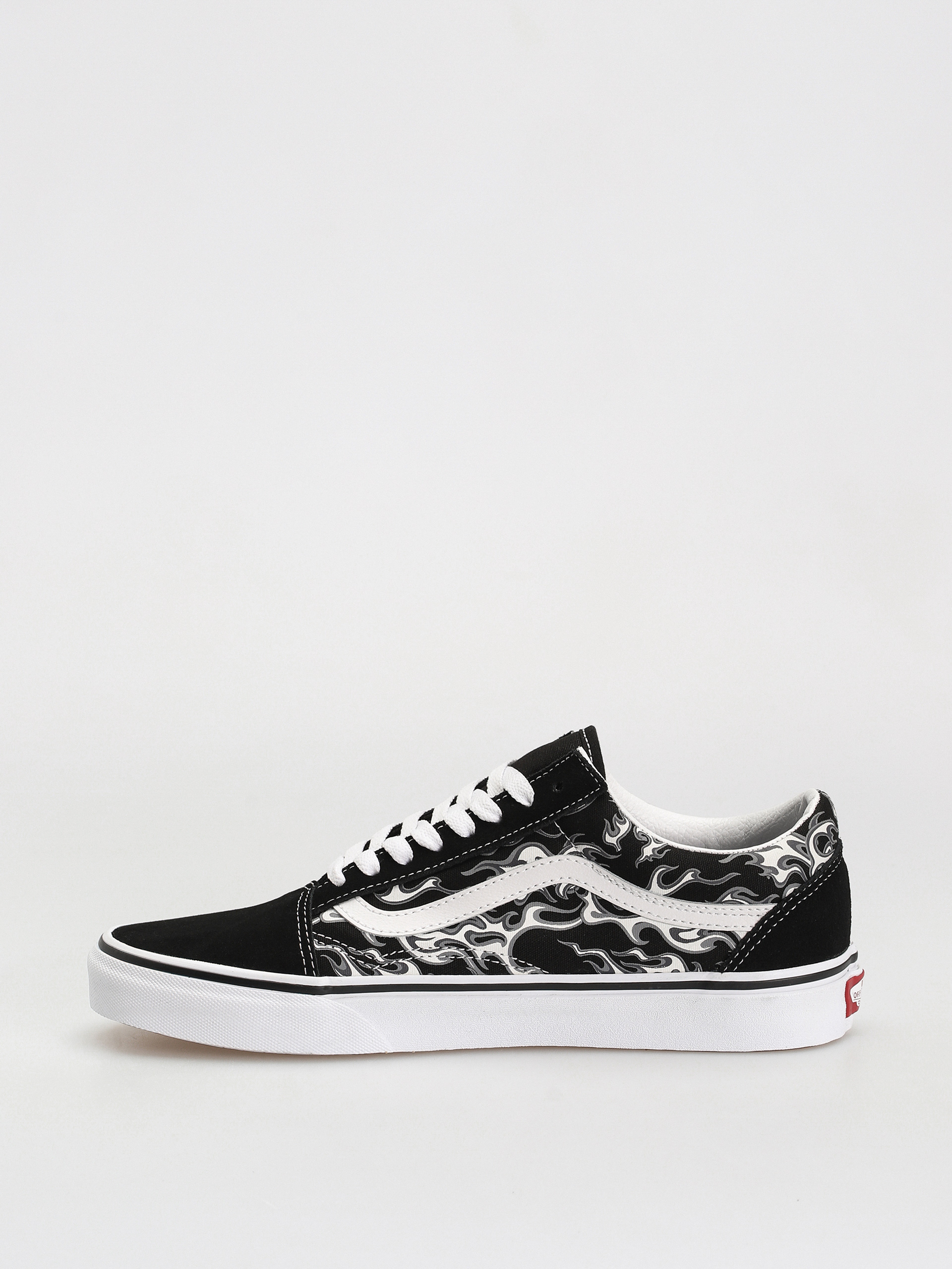 Vans Old Skool Cipők (flames black/true white)