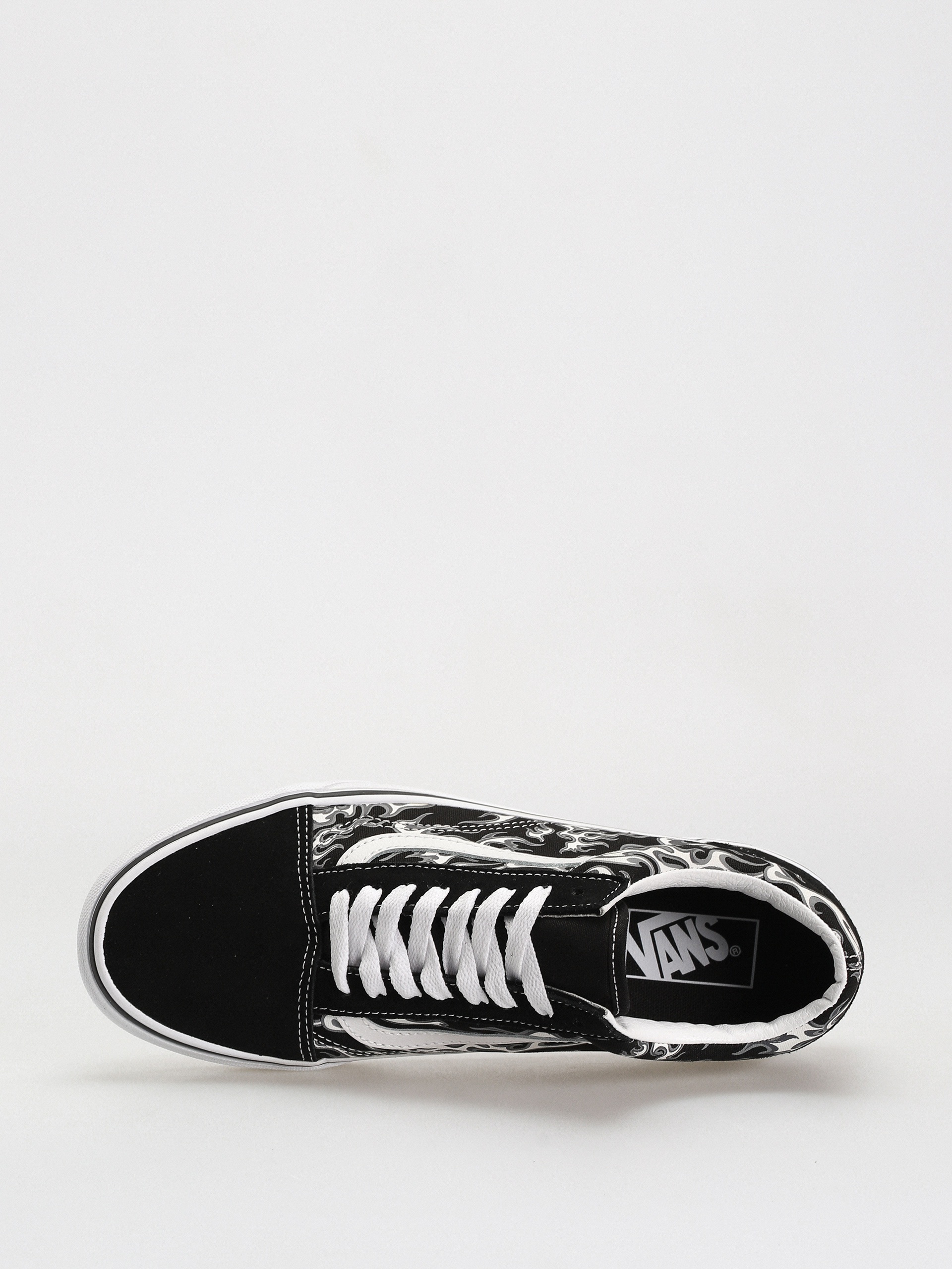 Vans Old Skool Cipők (flames black/true white)
