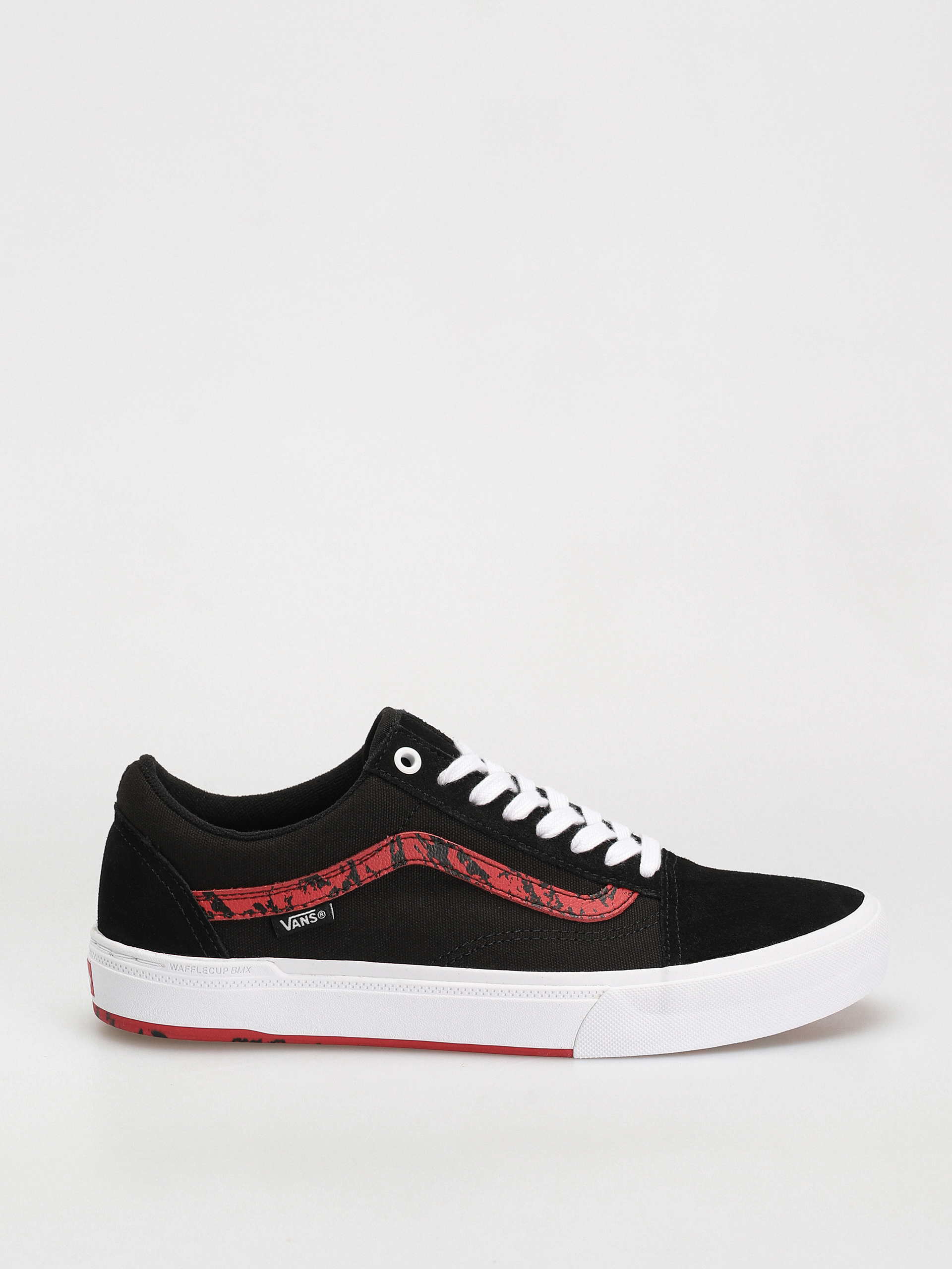 Vans Bmx Old Skool Cipők (marble black/white/red)