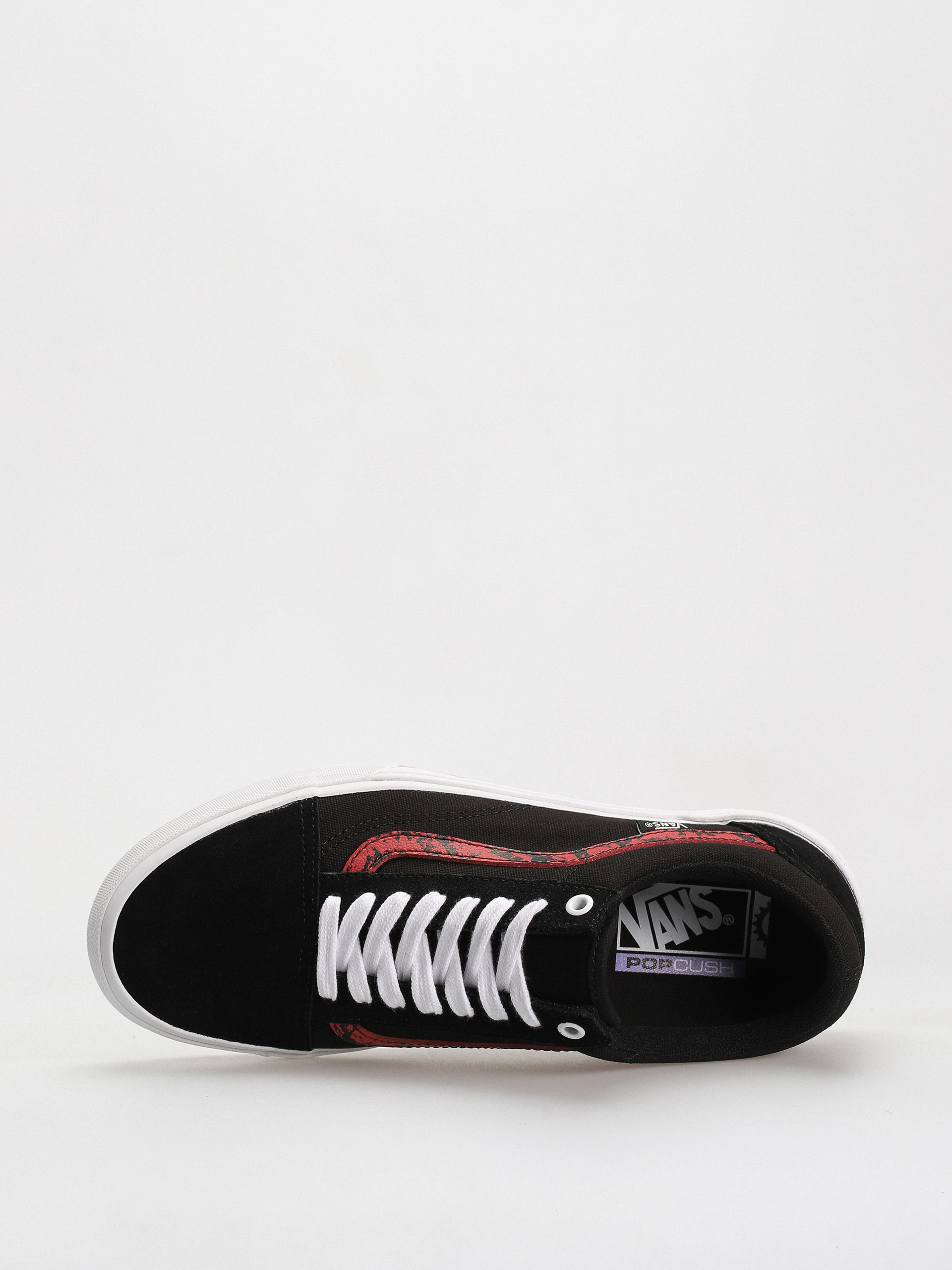 Vans Bmx Old Skool Cipők (marble black/white/red)