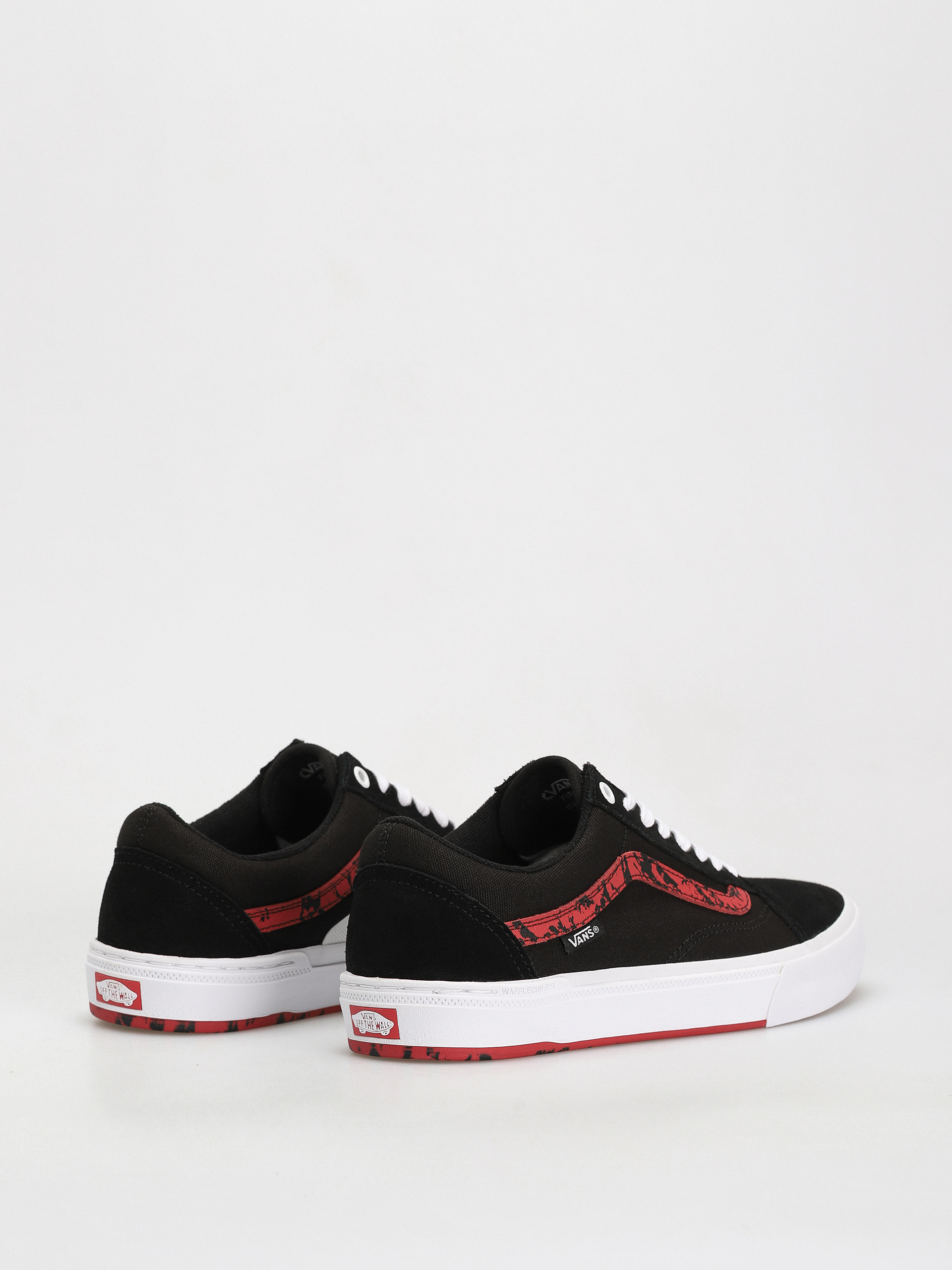 Vans Bmx Old Skool Cipők (marble black/white/red)