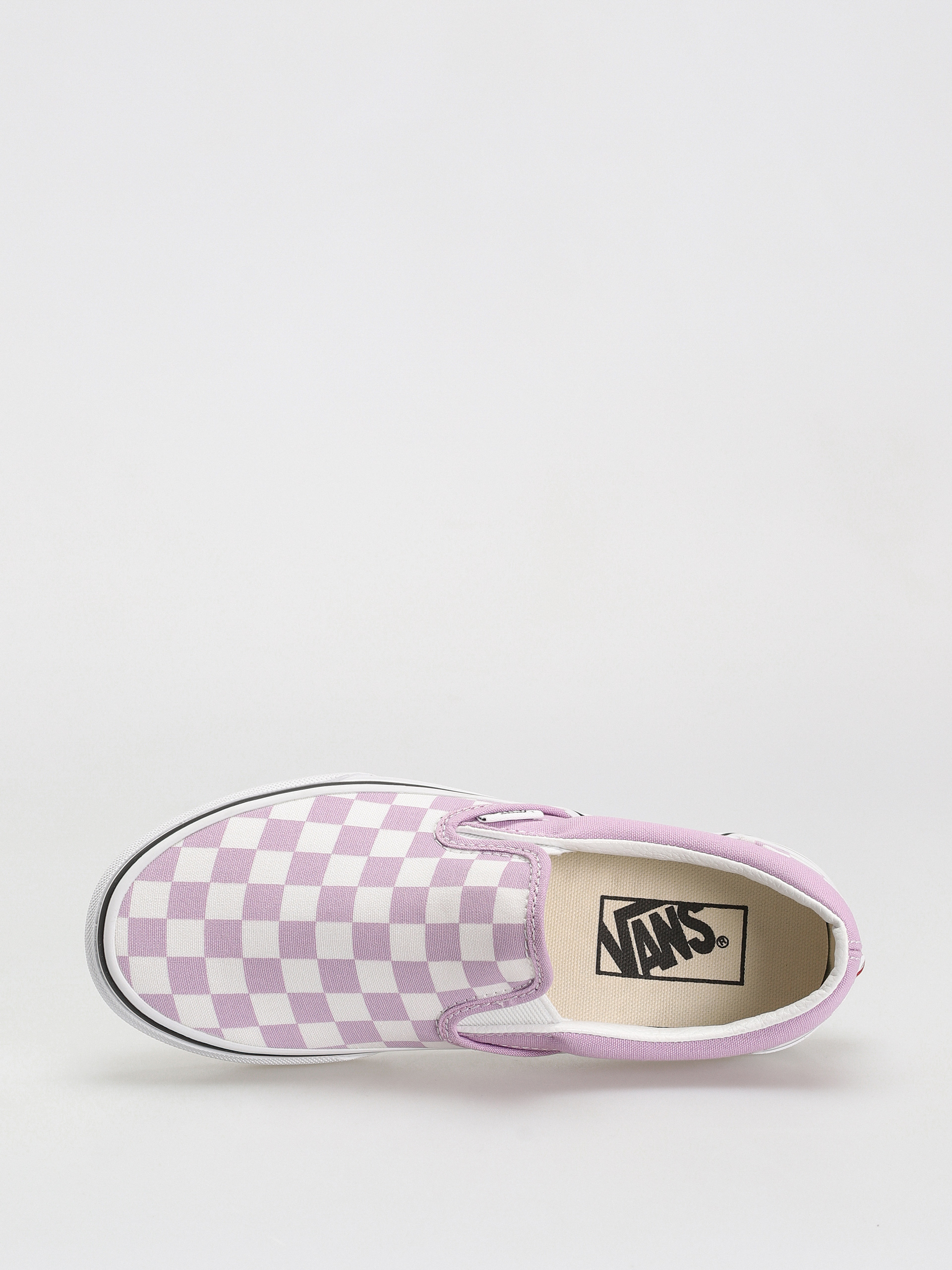 Vans Classic Slip On Cipők (color theory checkerboard lupine)