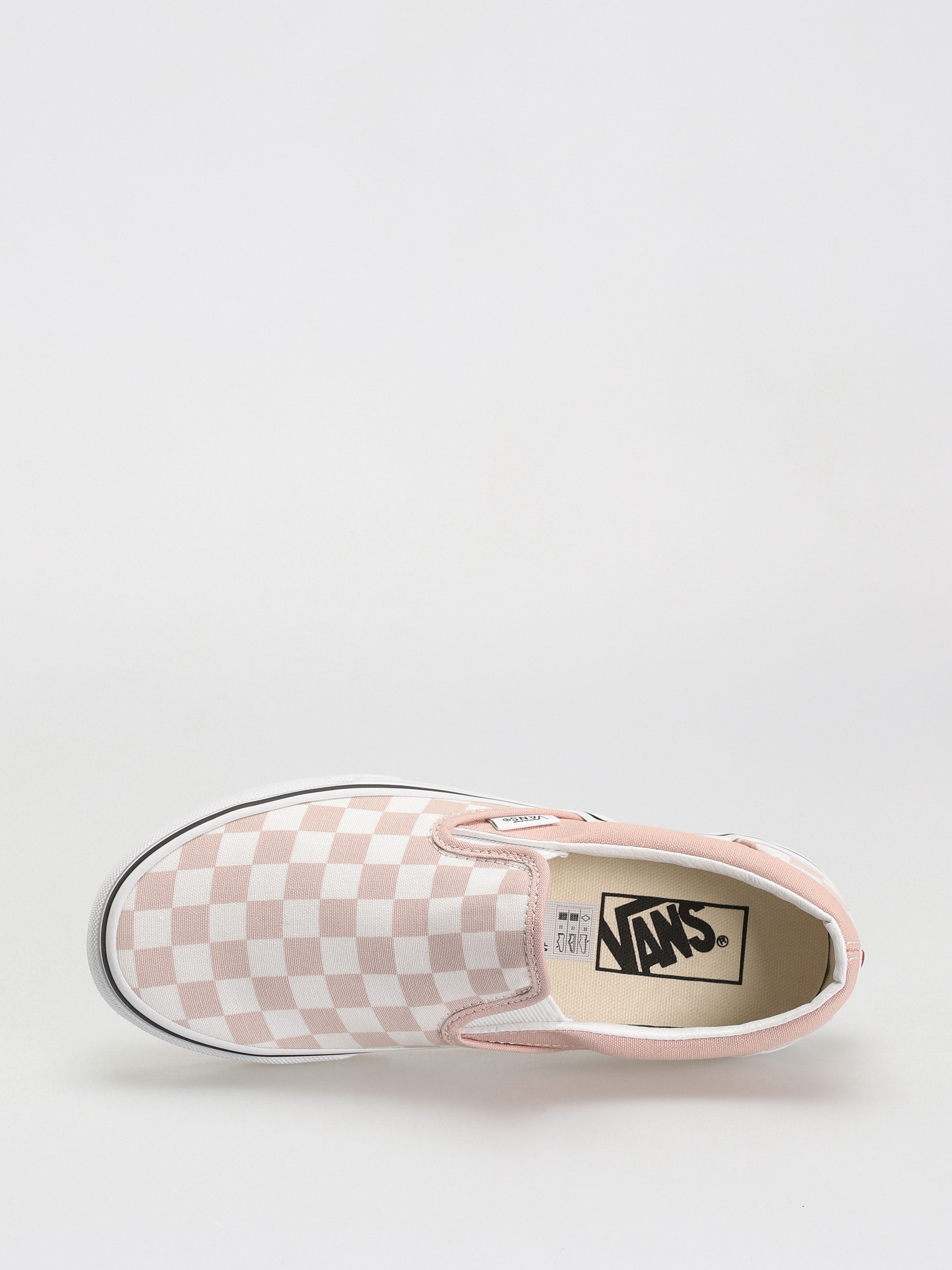 Vans Classic Slip On Cipők (color theory checkerboard rose smoke)