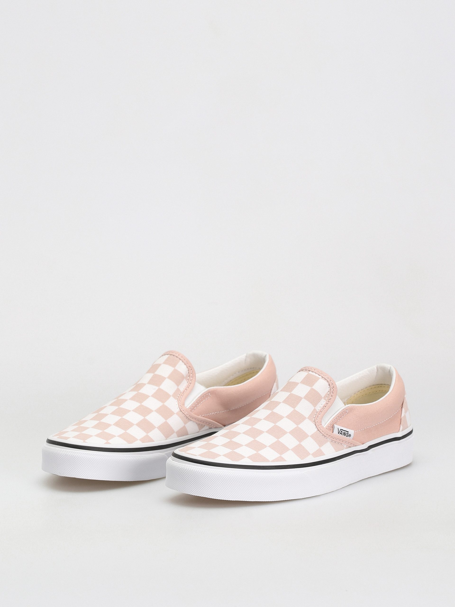 Vans Classic Slip On Cipők (color theory checkerboard rose smoke)