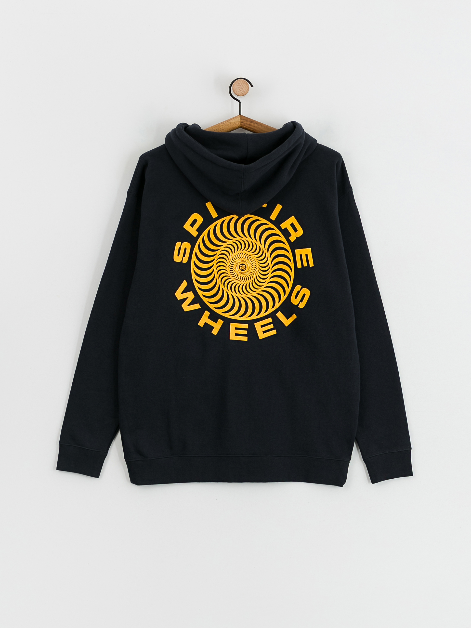 Spitfire Classic 87 Swirl ZHD Kapucnis pulóver (navy w/gold prints)