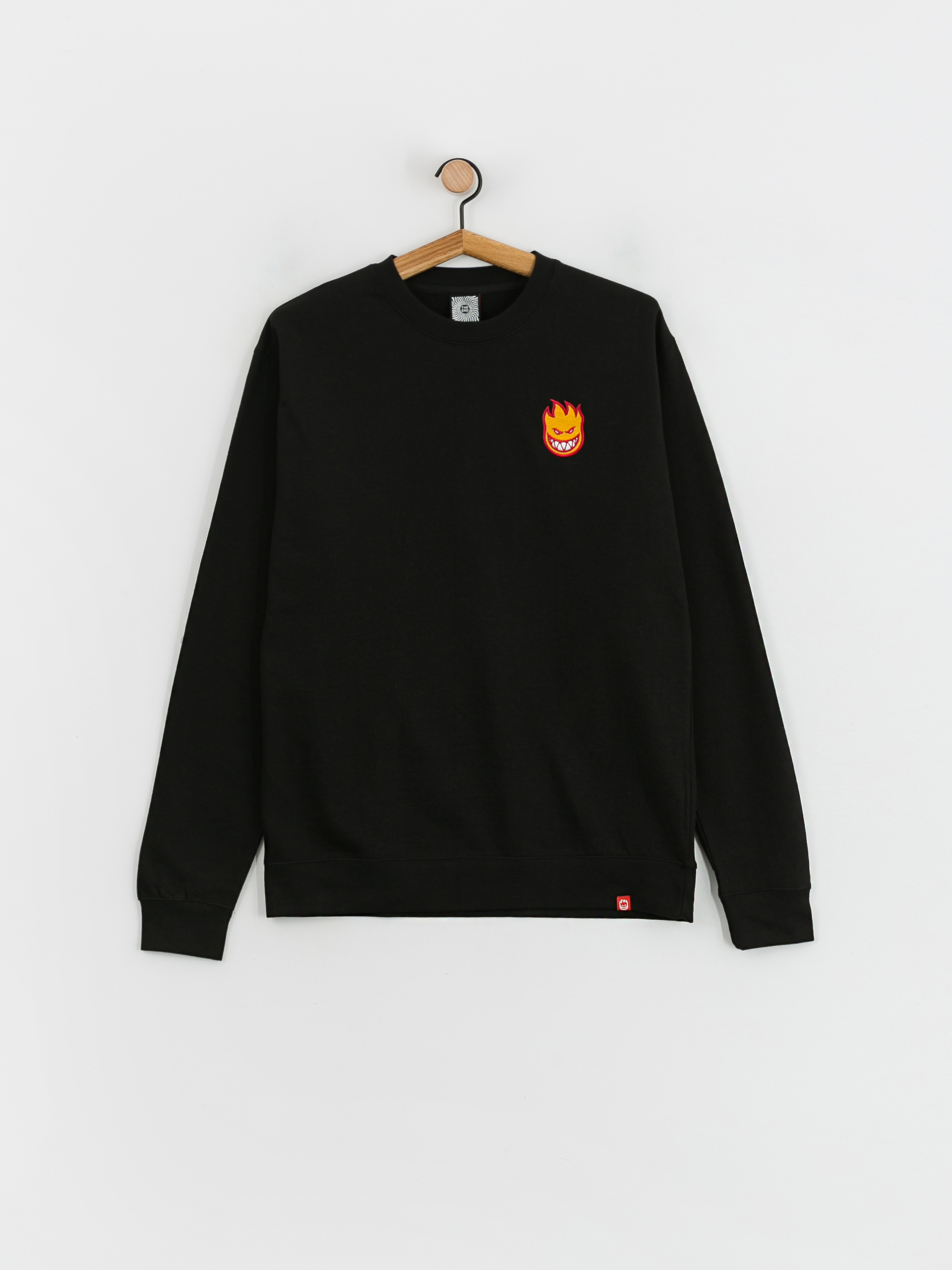 Spitfire Lil Bighead Fill Pulóver (black w/red/gold/white embroidery)