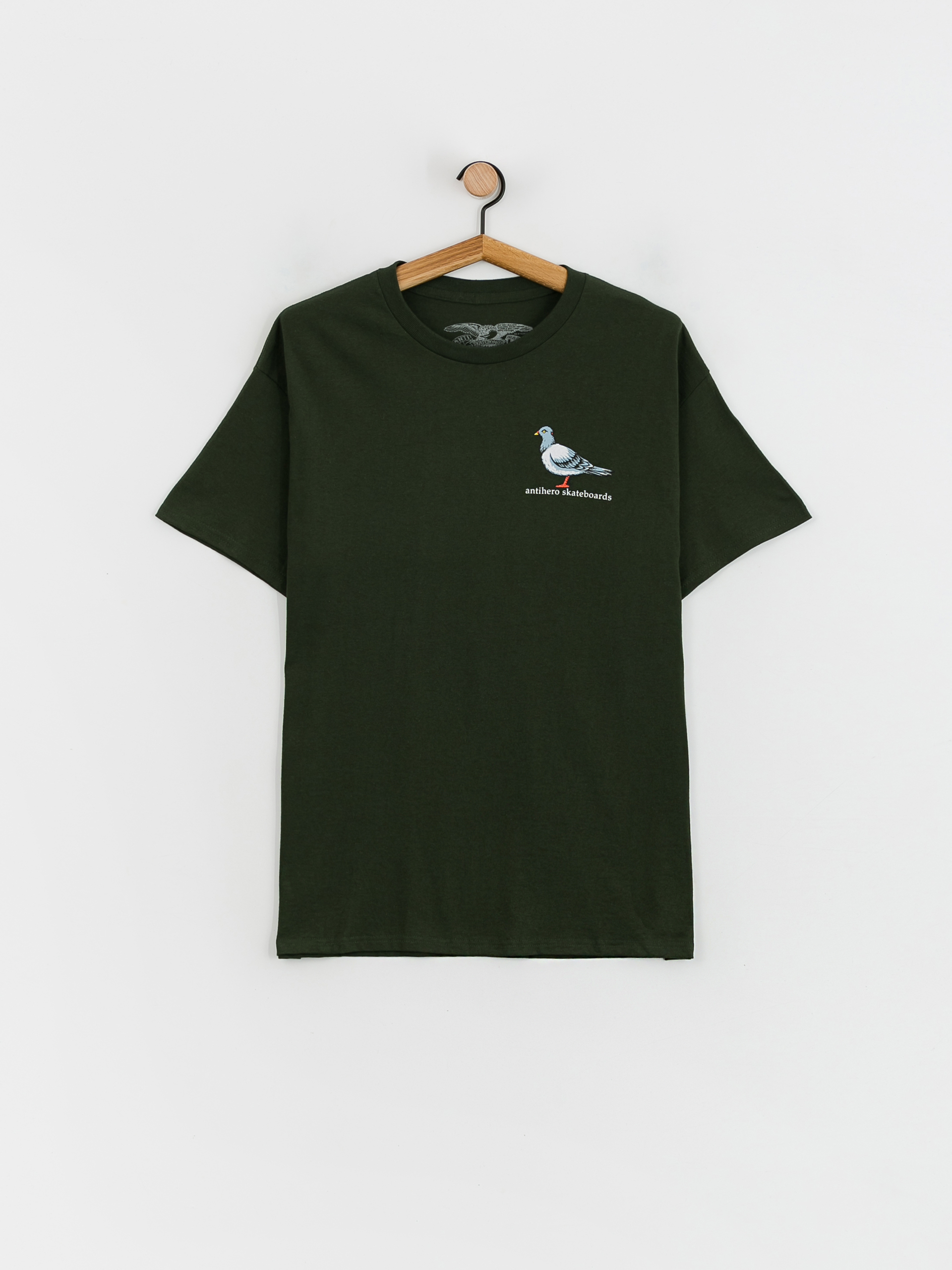 Antihero Lil Pigeon póló (forest green w/multi color print)