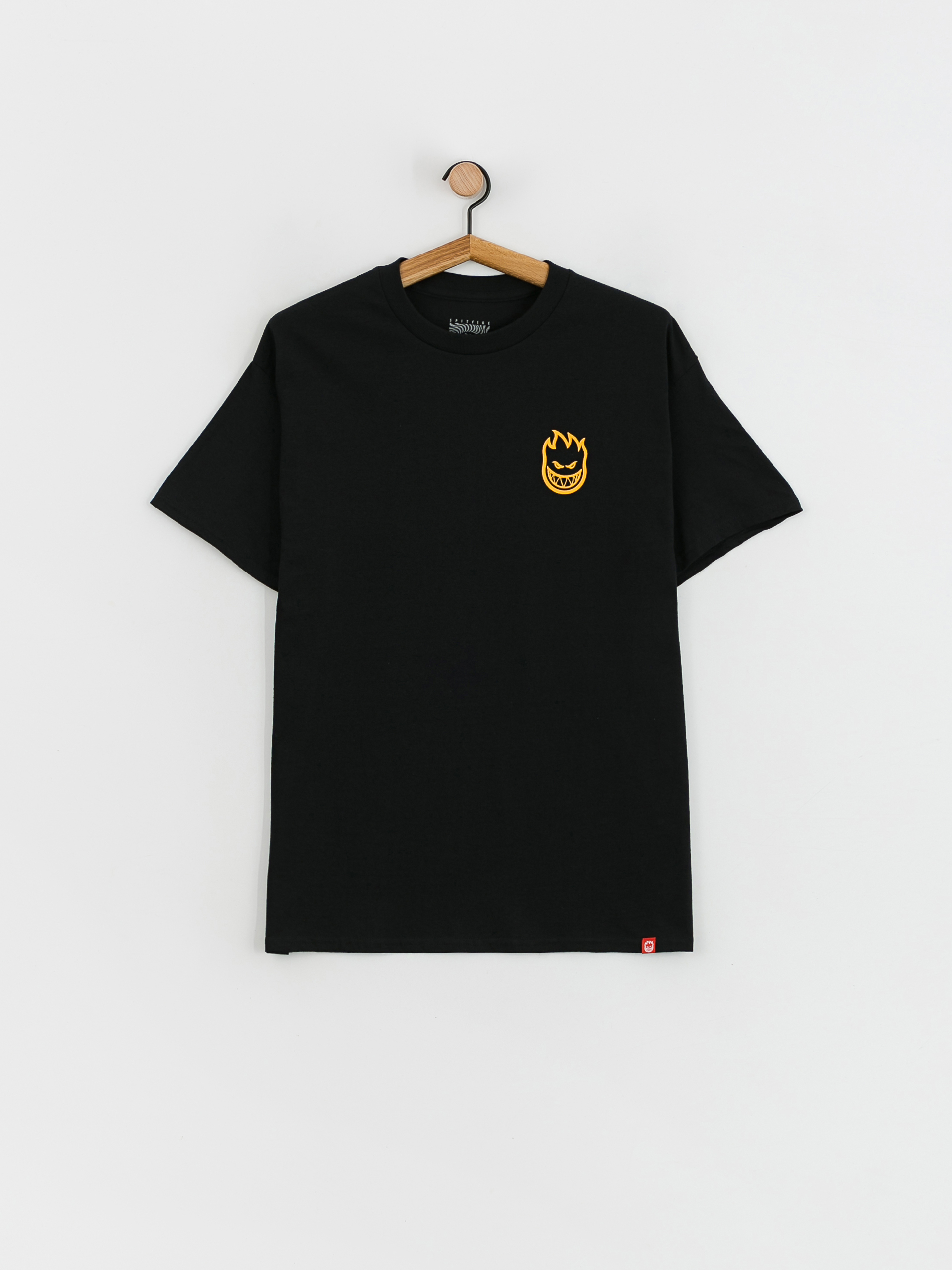 Spitfire Lil Bighead póló (black w/gold print)