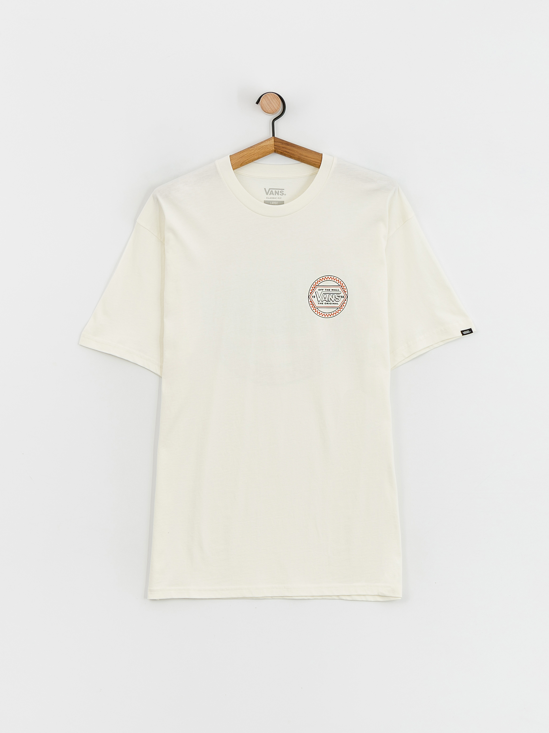 Vans Circle Checker Drop V póló (marshmallow)