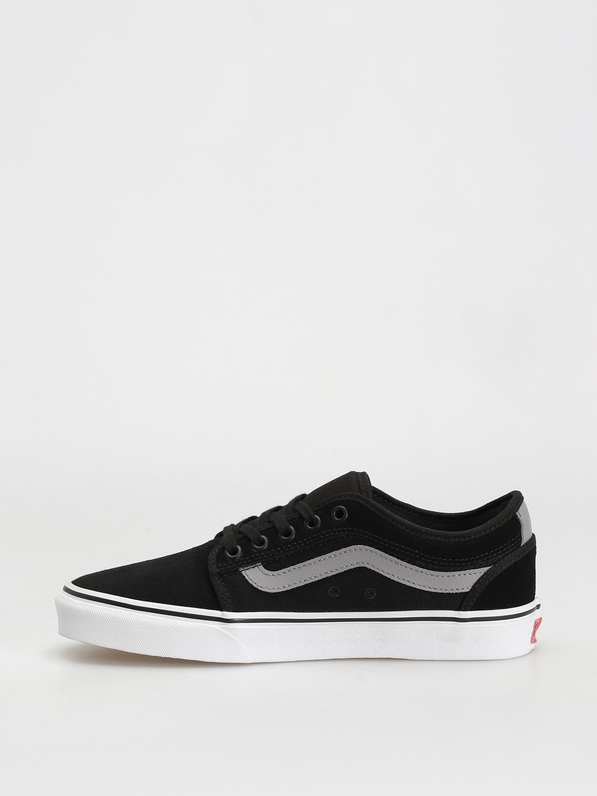 Vans Chukka Low Sidestripe Cipők (black/gray/white)