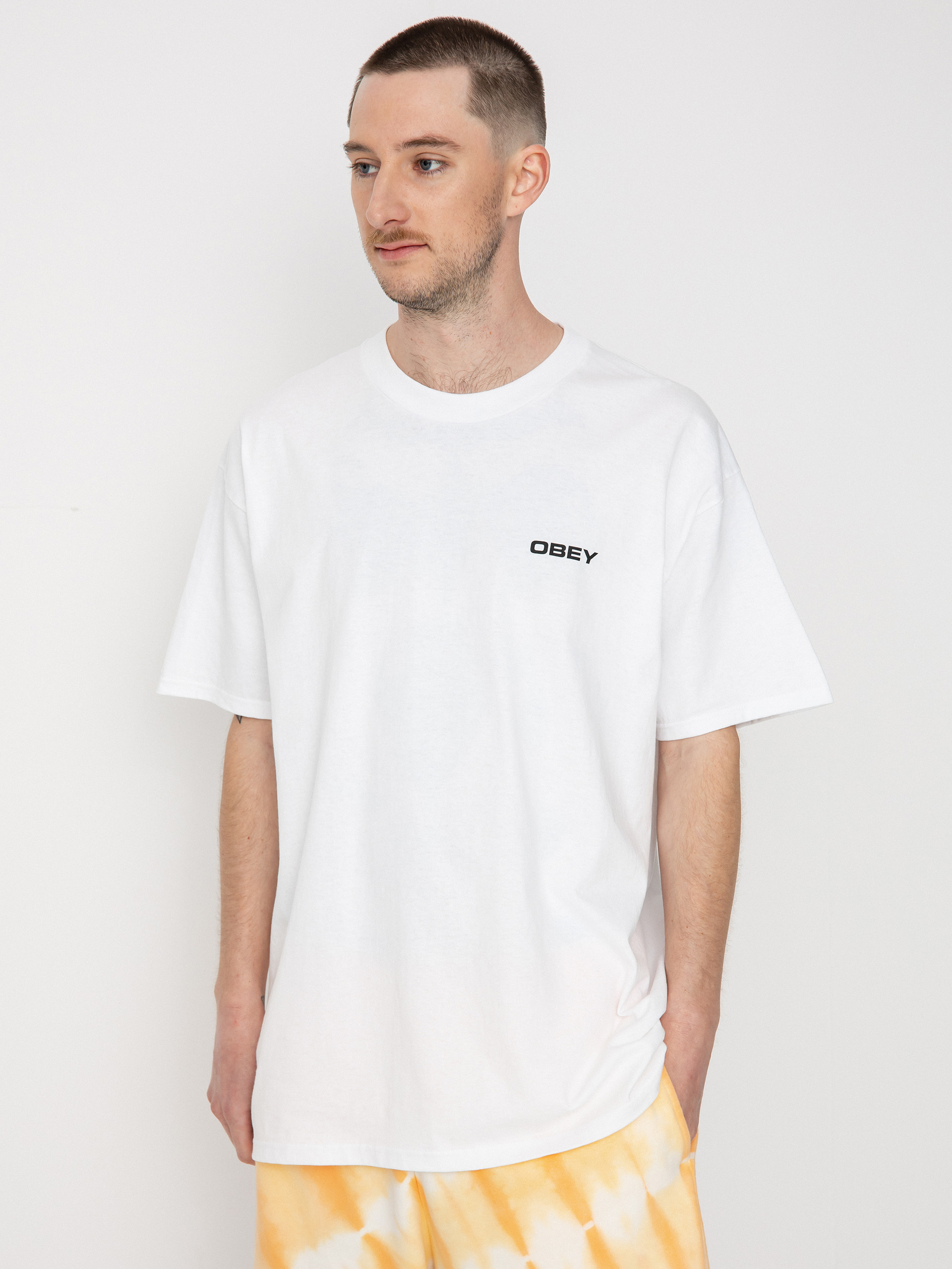 OBEY Worldwide Dissent póló (white)