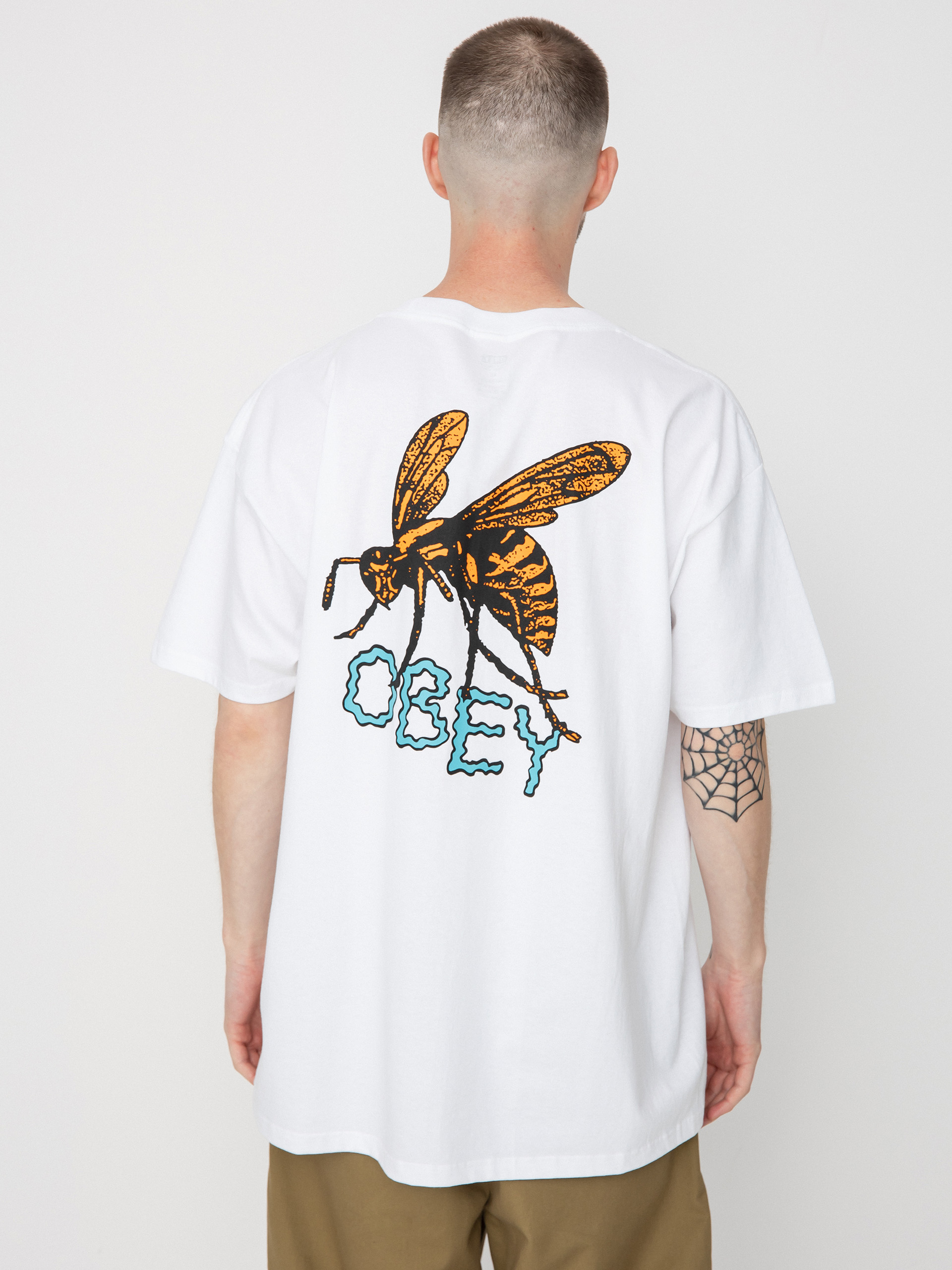 OBEY Honey Bee póló (white)