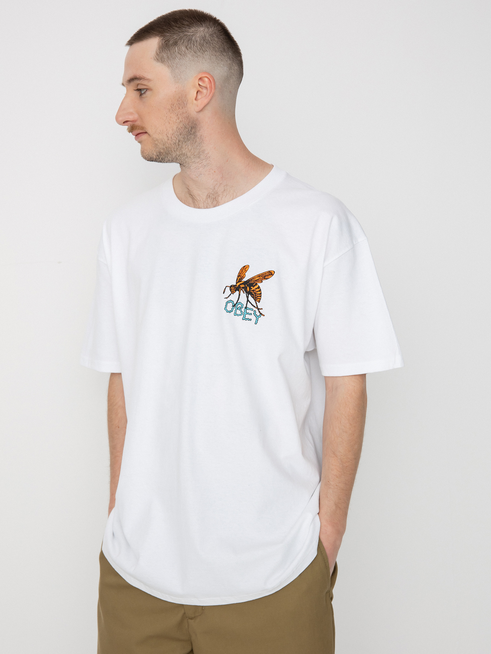 OBEY Honey Bee póló (white)