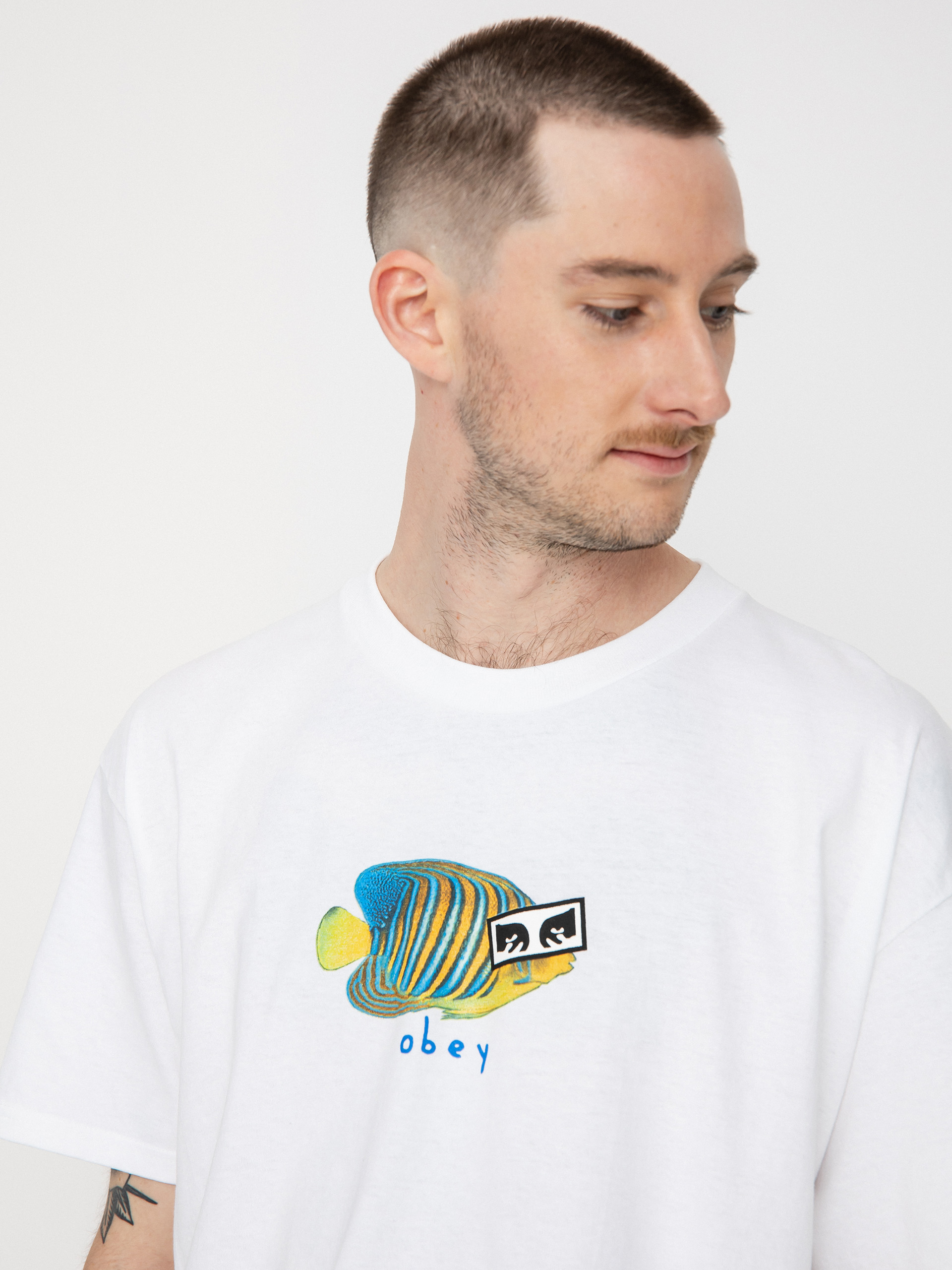 OBEY Tropical Fish póló (white)