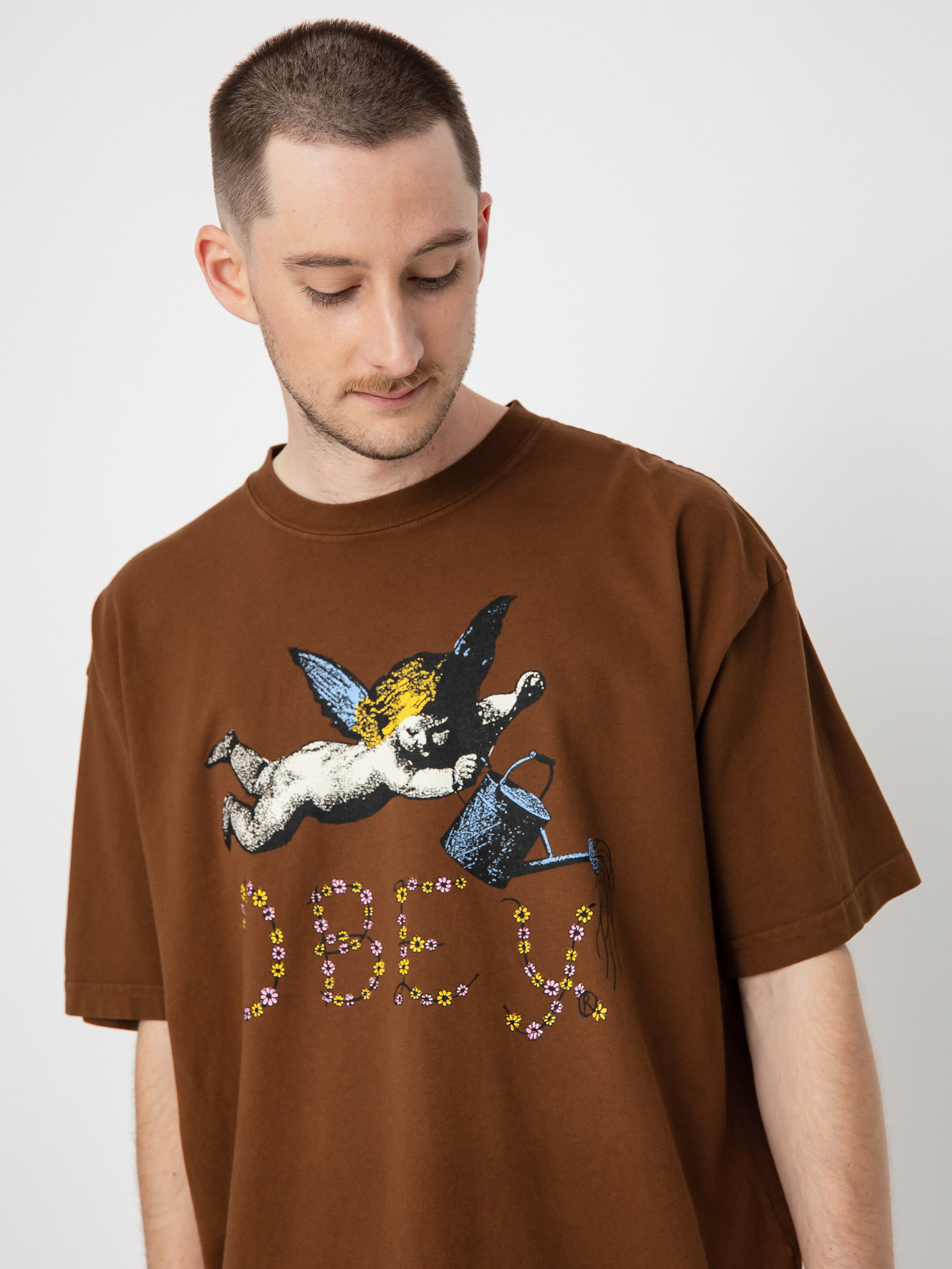 OBEY Flower Angel póló (silt)