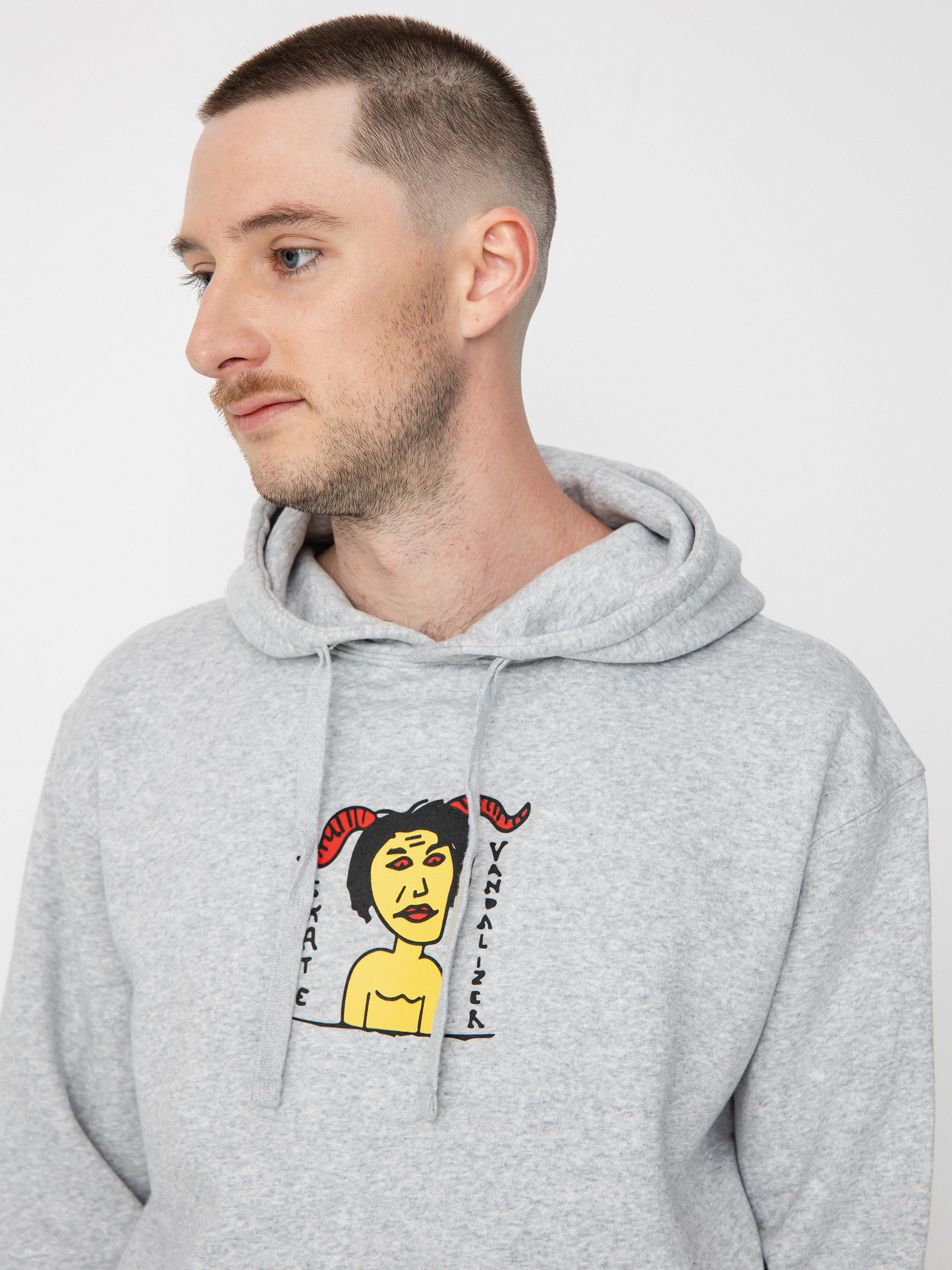 Malita Vandalizer HD Kapucnis pulóver (grey)