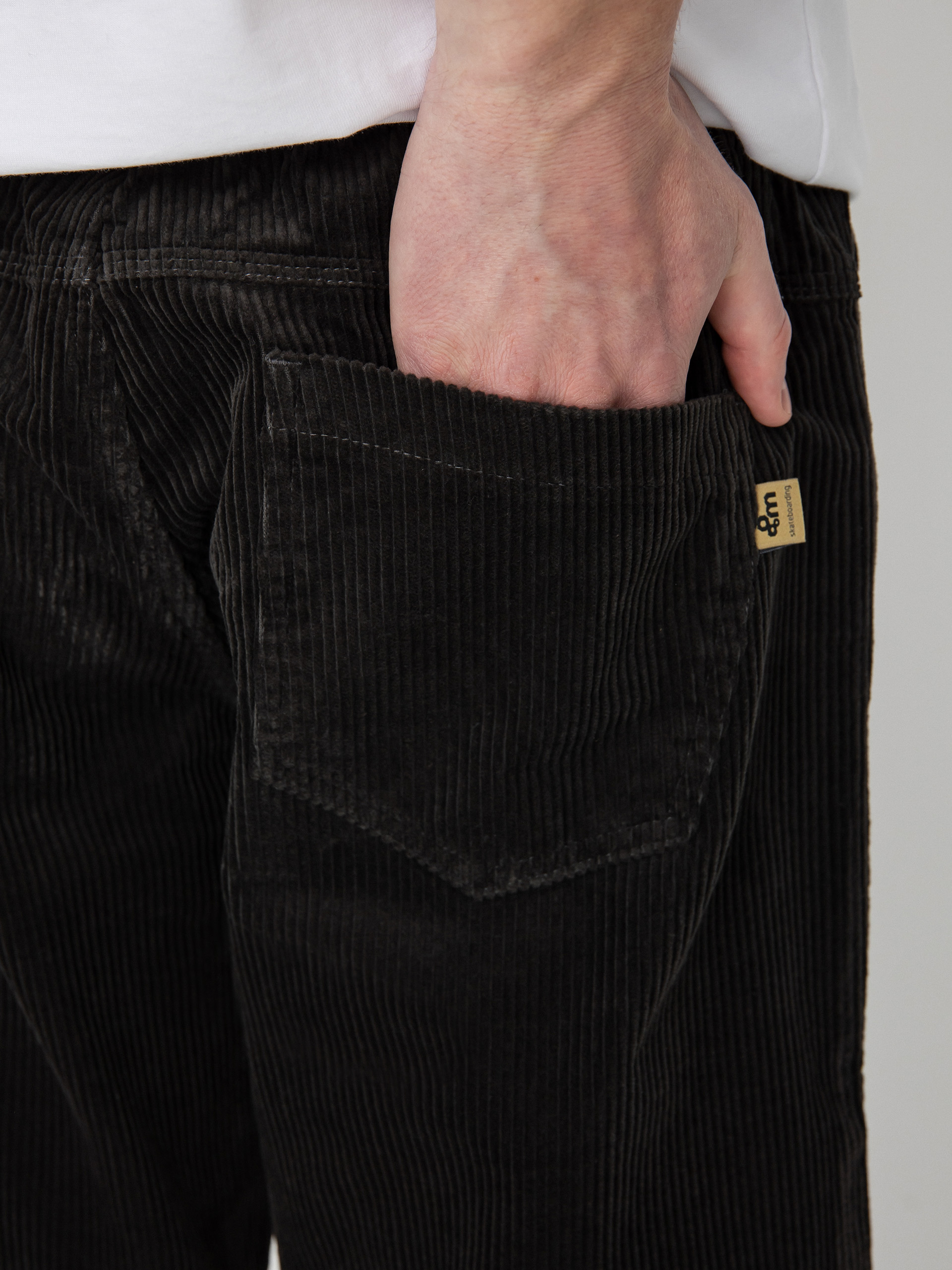 Malita Cord Log Elastic Kisnadrág (graphite)