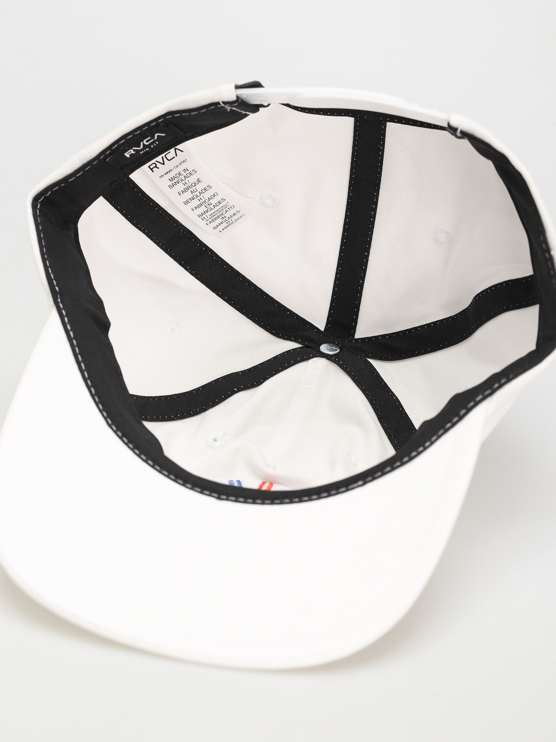 RVCA Jesse Brown Asterisk Snapback Baseball sapka (white)