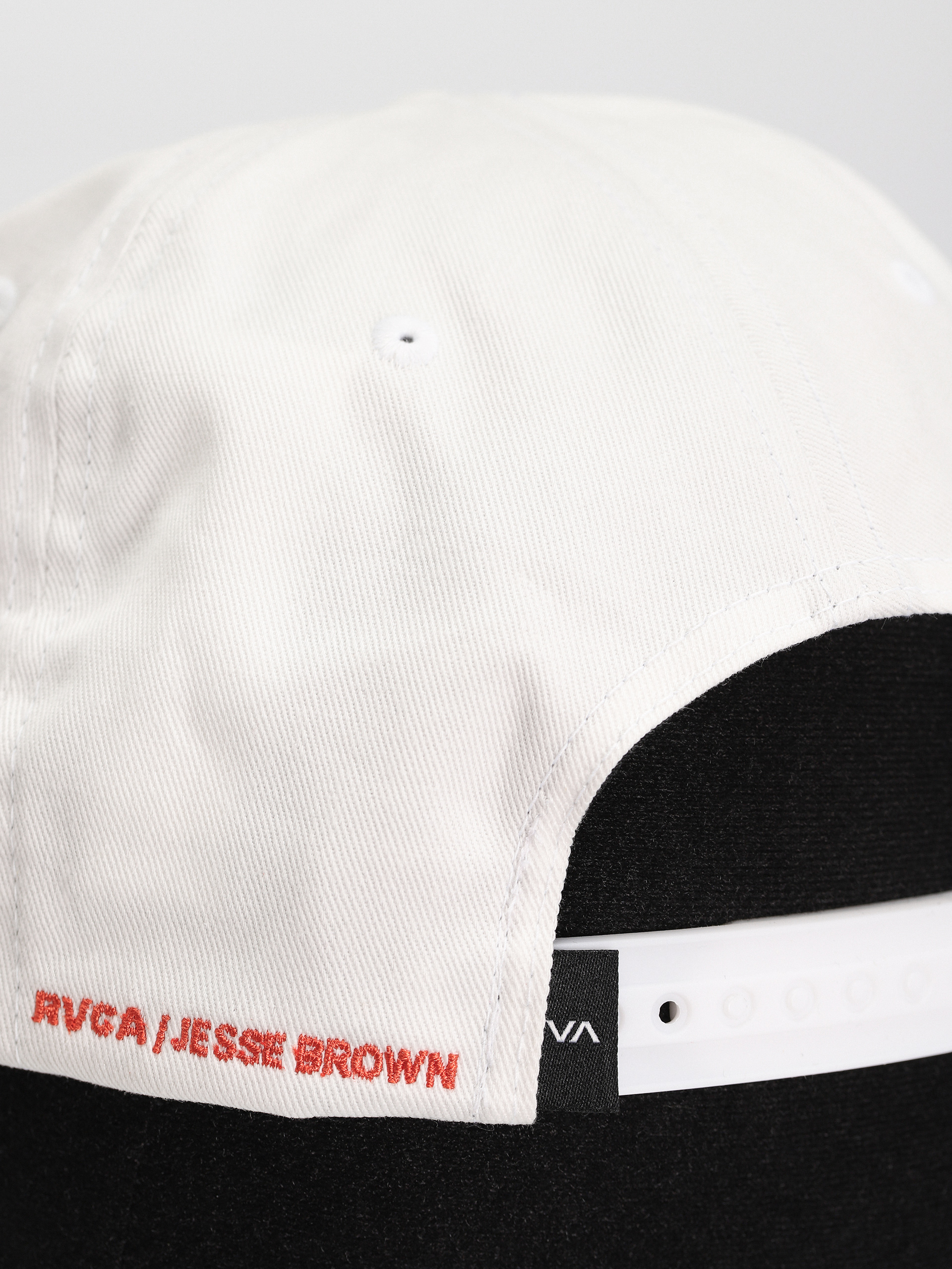 RVCA Jesse Brown Asterisk Snapback Baseball sapka (white)