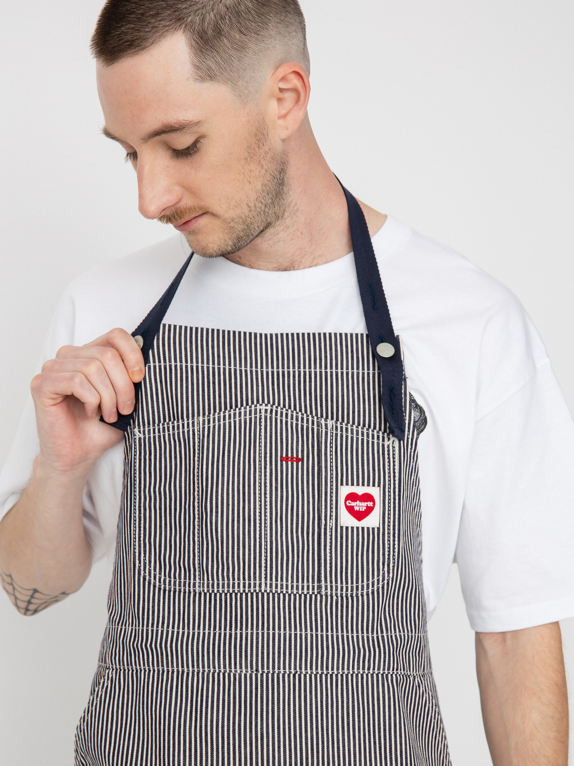 Carhartt WIP Fartuch Terrell Apron Akcesoria (dark navy/wax)