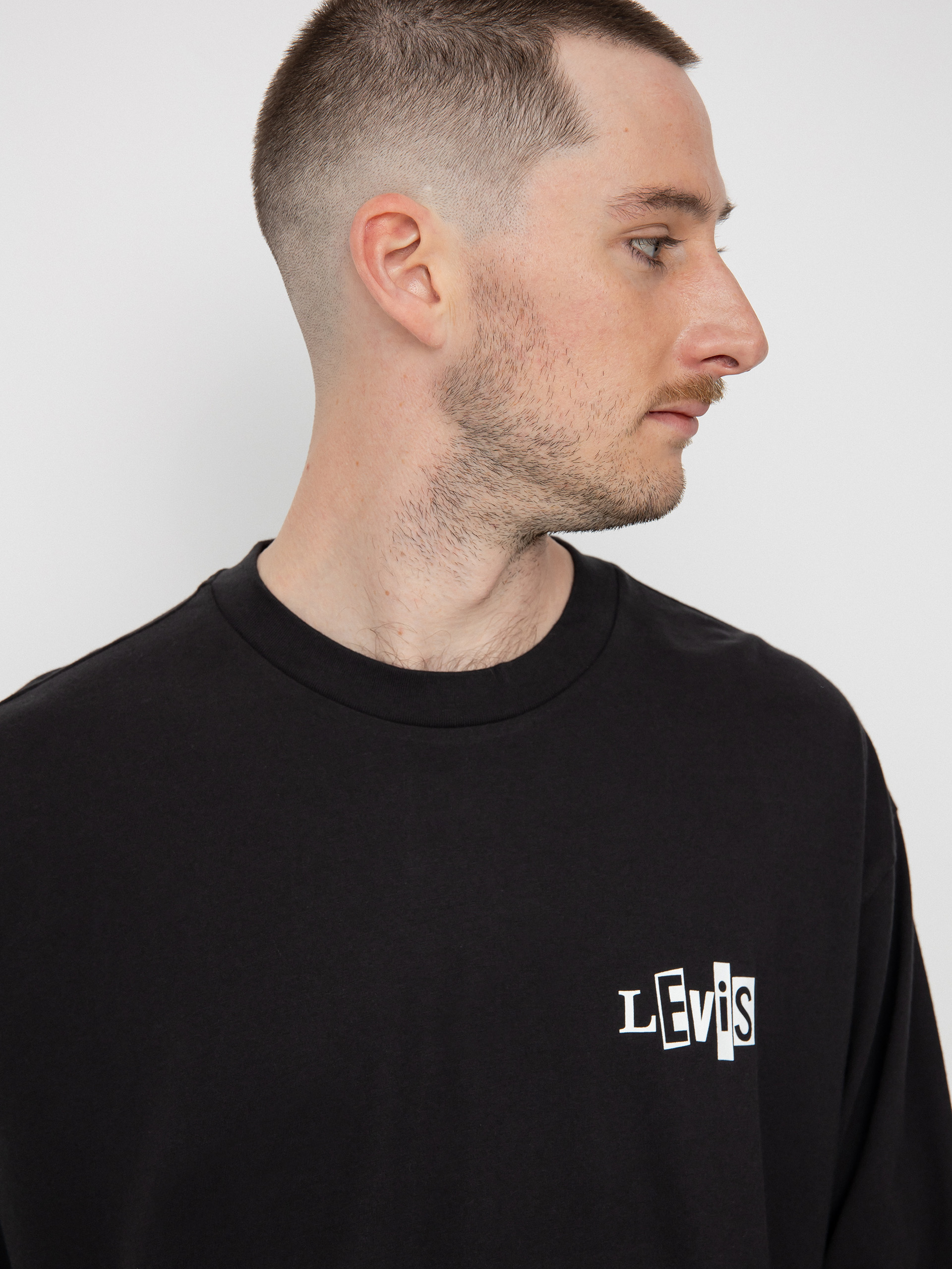 Levi's® Skate Graphic Box Hosszú ujjú felső (jet black)