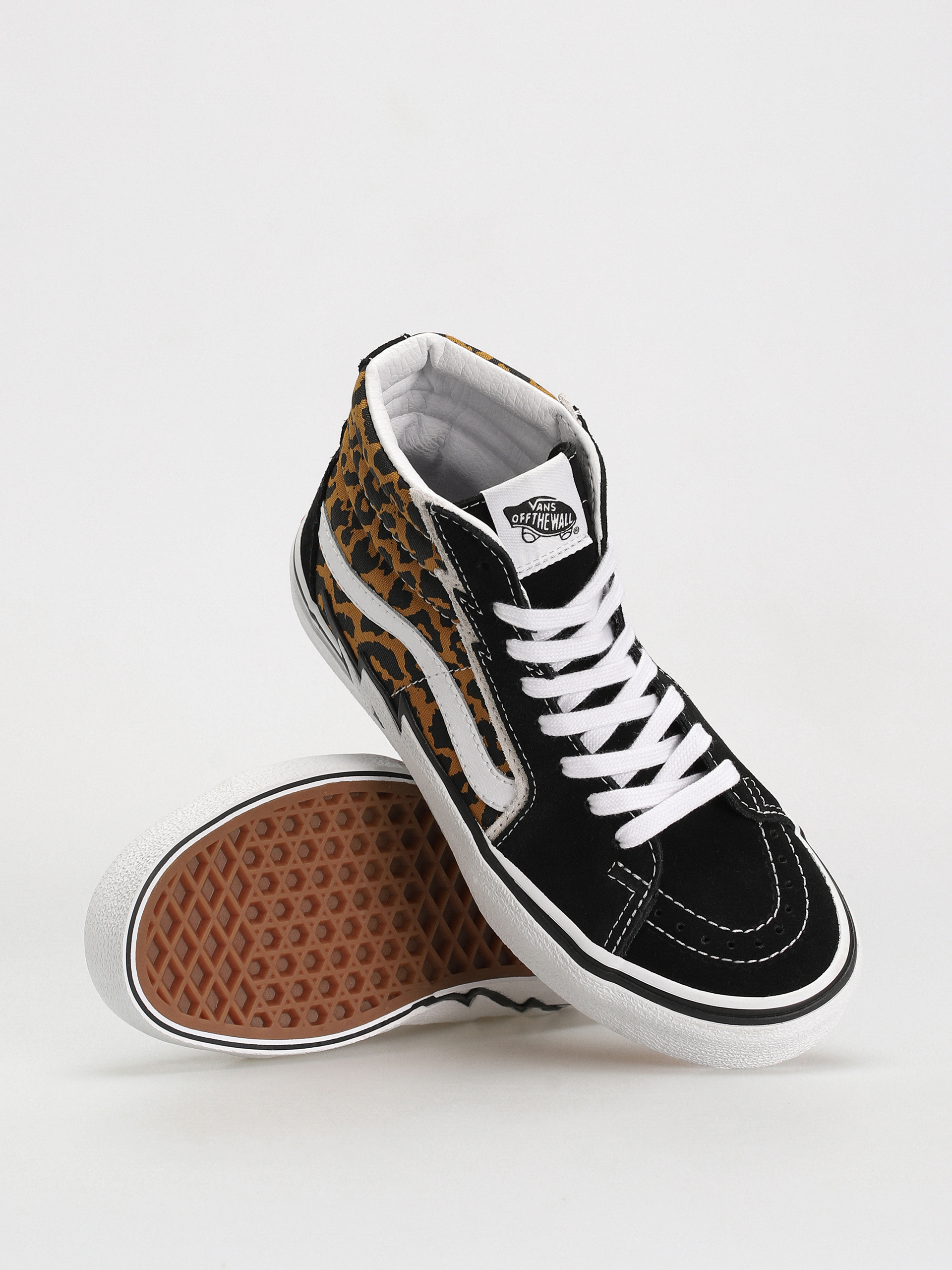 Vans Sk8 Hi Bolt Cipők (leopard black/true white)