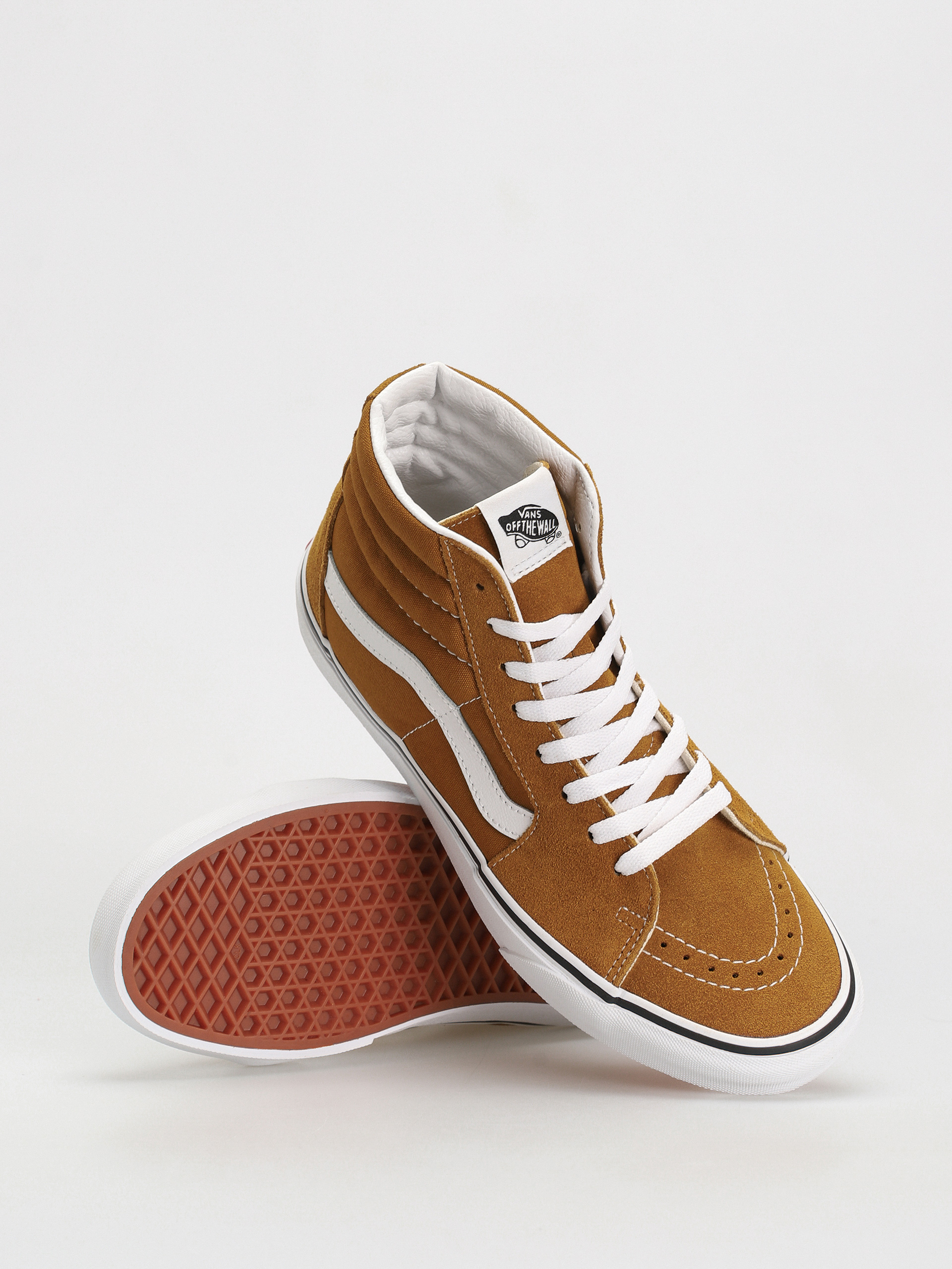 Vans Sk8 Hi Cipők (color theory golden brown)