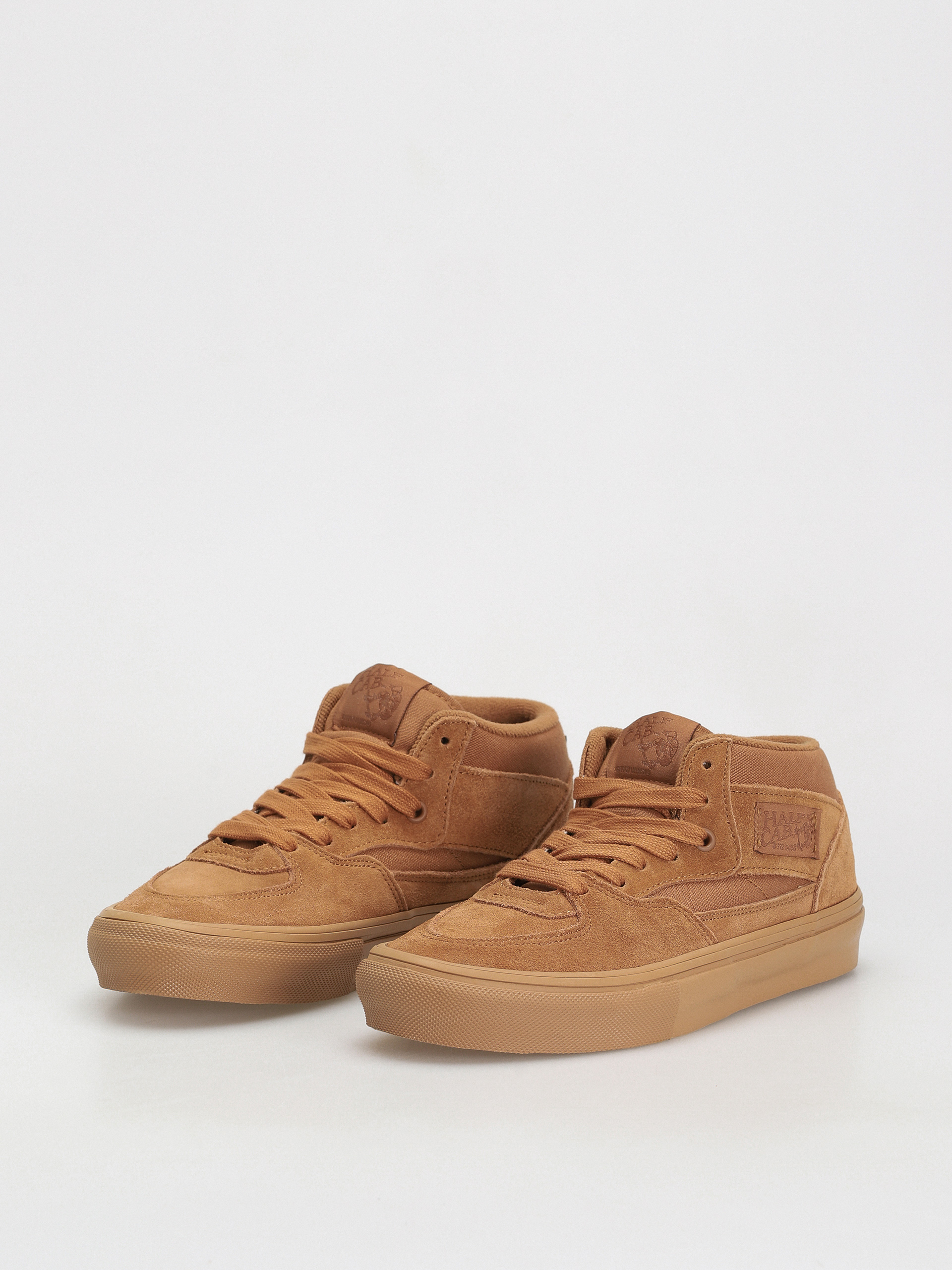 Vans Skate Half Cab Cipők (brown/gum)