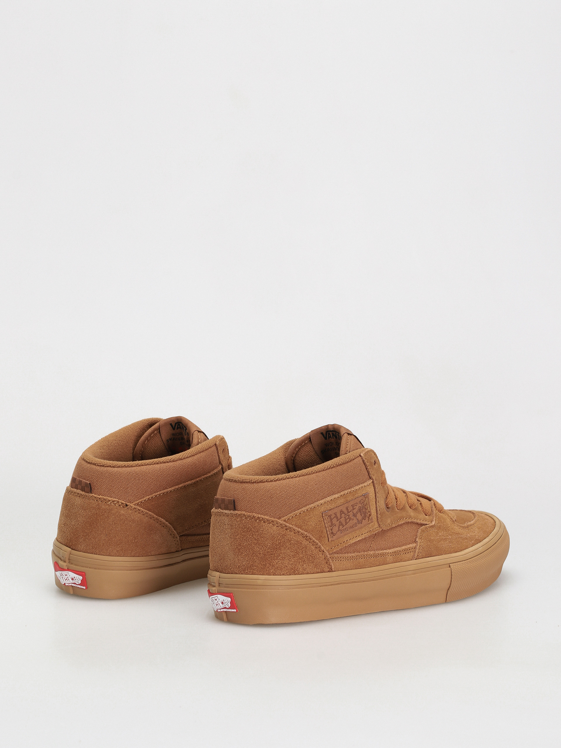 Vans Skate Half Cab Cipők (brown/gum)