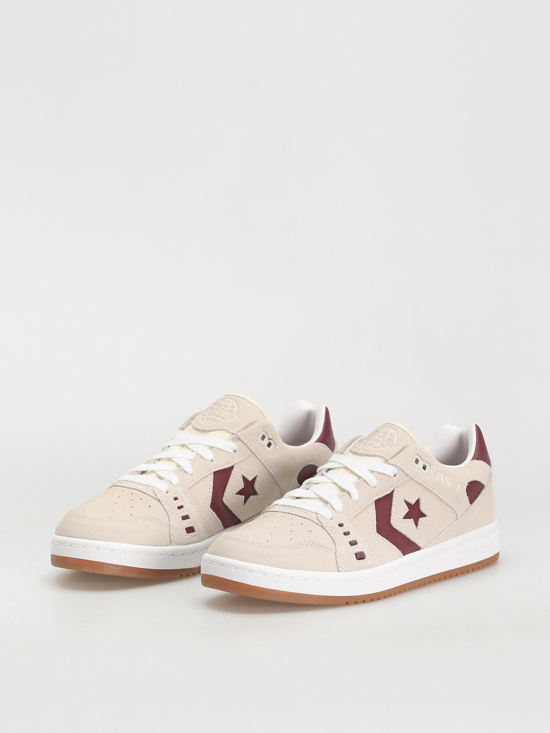 Converse AS 1 Pro Ox Cipők (egret/dark burgundy/gum)