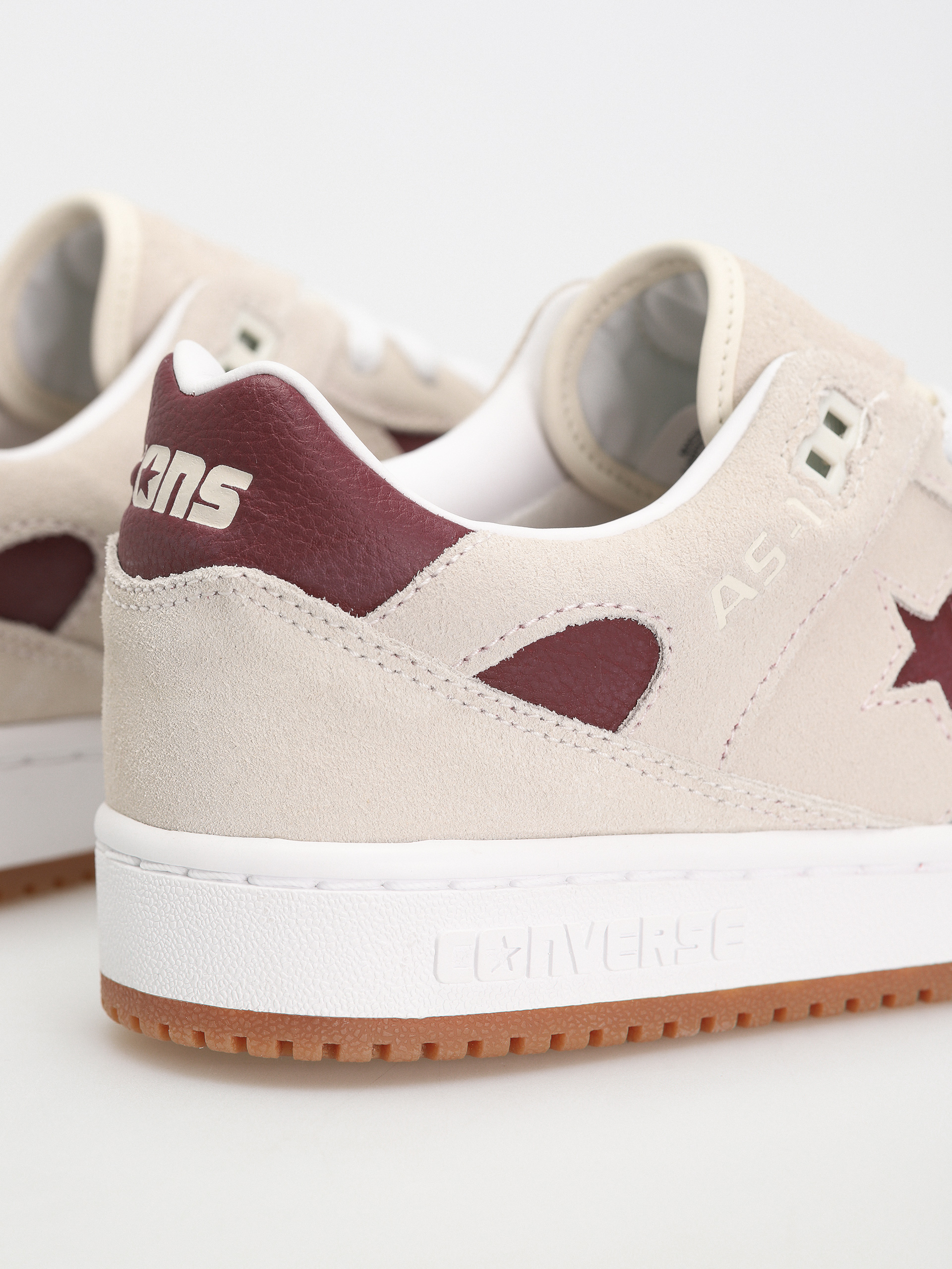 Converse AS 1 Pro Ox Cipők (egret/dark burgundy/gum)