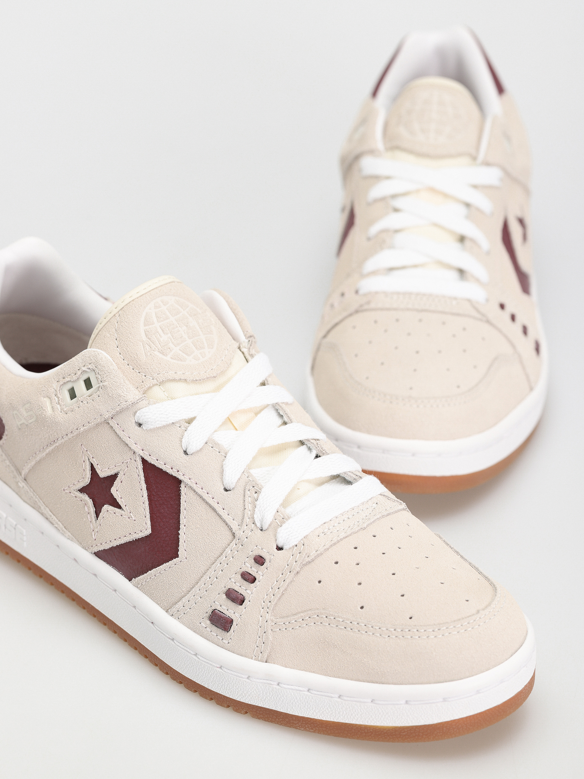 Converse AS 1 Pro Ox Cipők (egret/dark burgundy/gum)