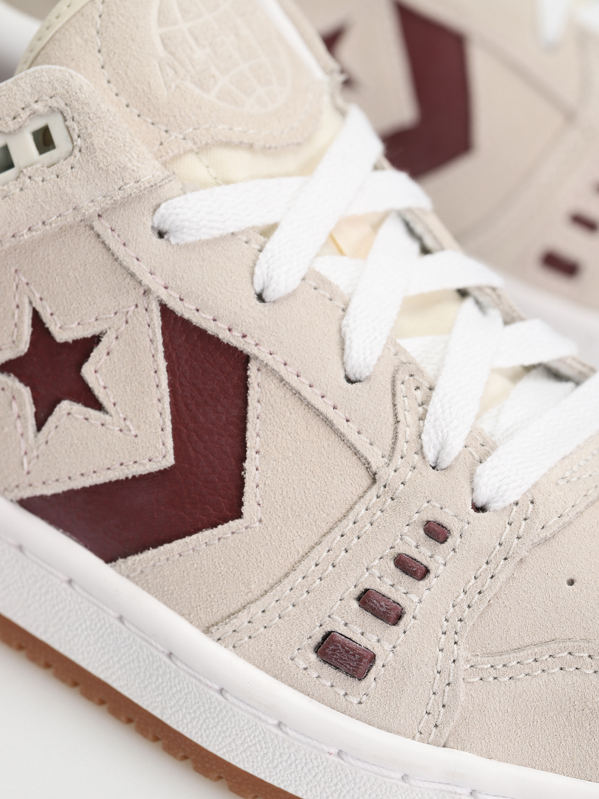 Converse AS 1 Pro Ox Cipők (egret/dark burgundy/gum)