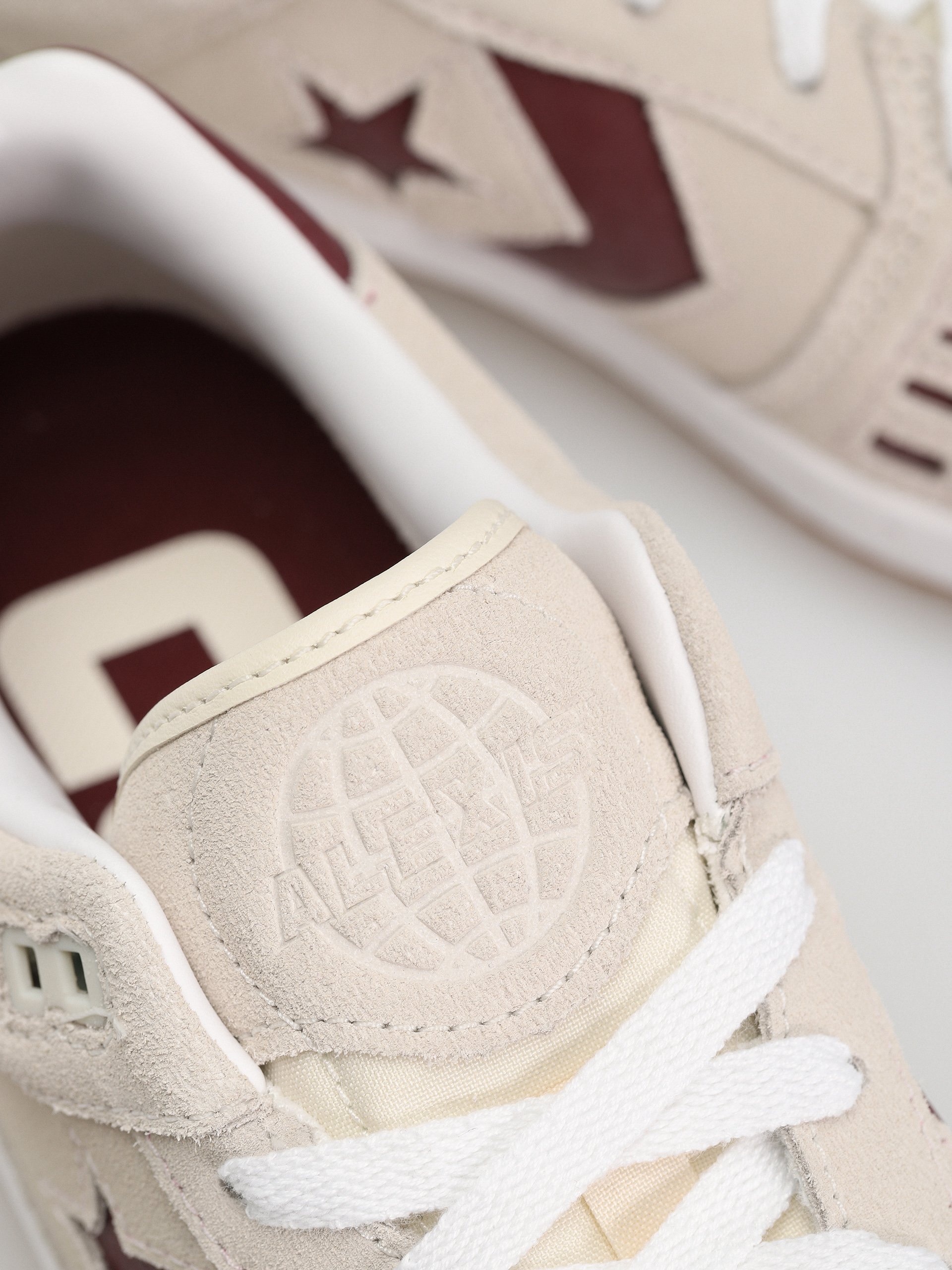 Converse AS 1 Pro Ox Cipők (egret/dark burgundy/gum)