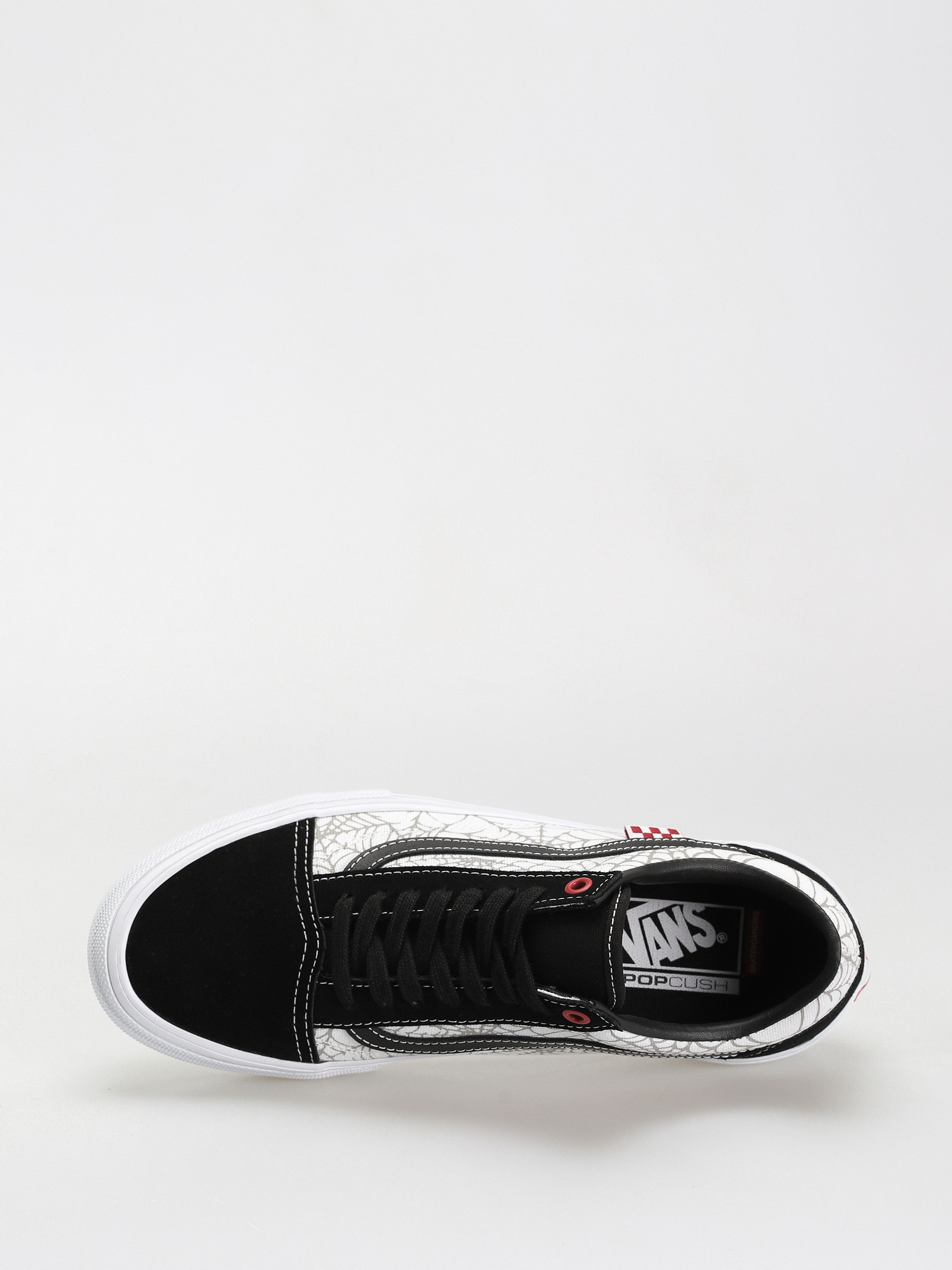 Vans Skate Old Skool Cipők (black widow spider black/white/red)