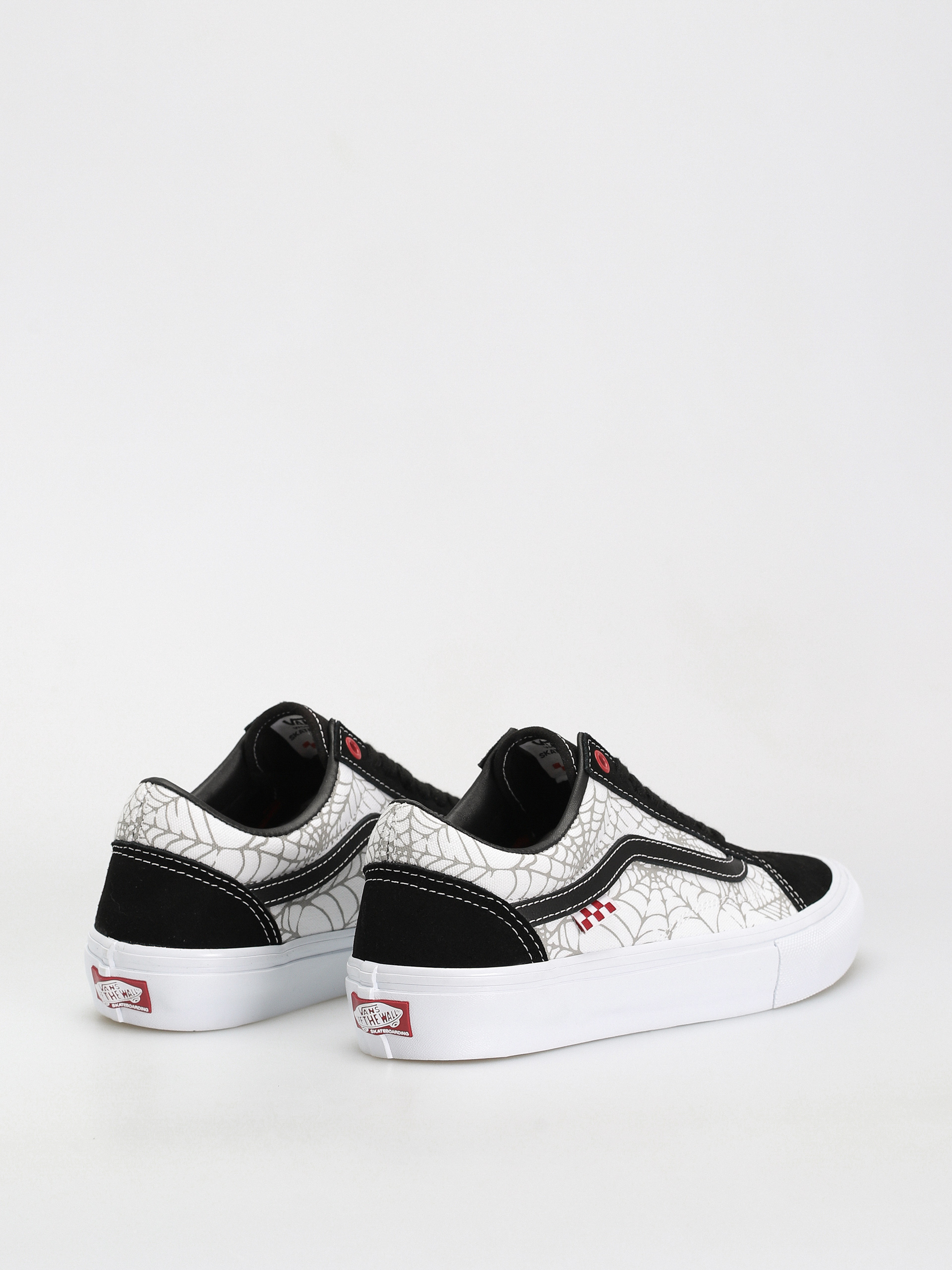 Vans Skate Old Skool Cipők (black widow spider black/white/red)