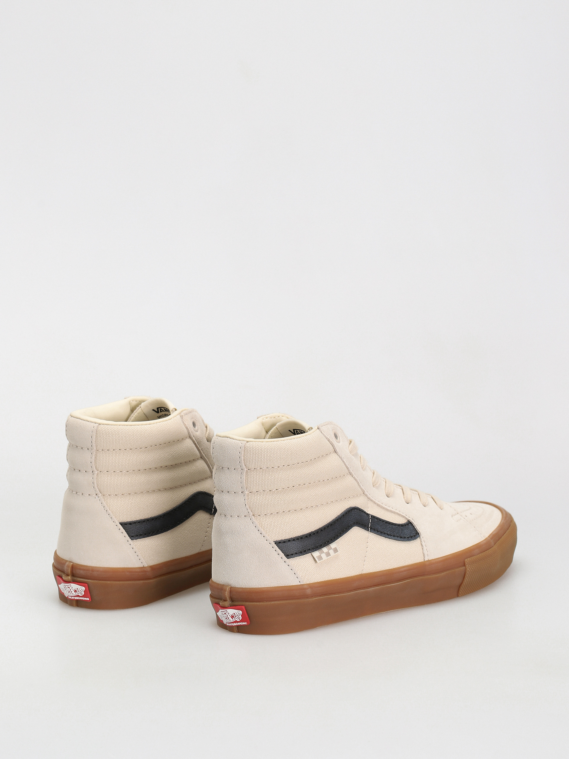 Vans Skate Sk8 Hi Cipők (birch/gum)