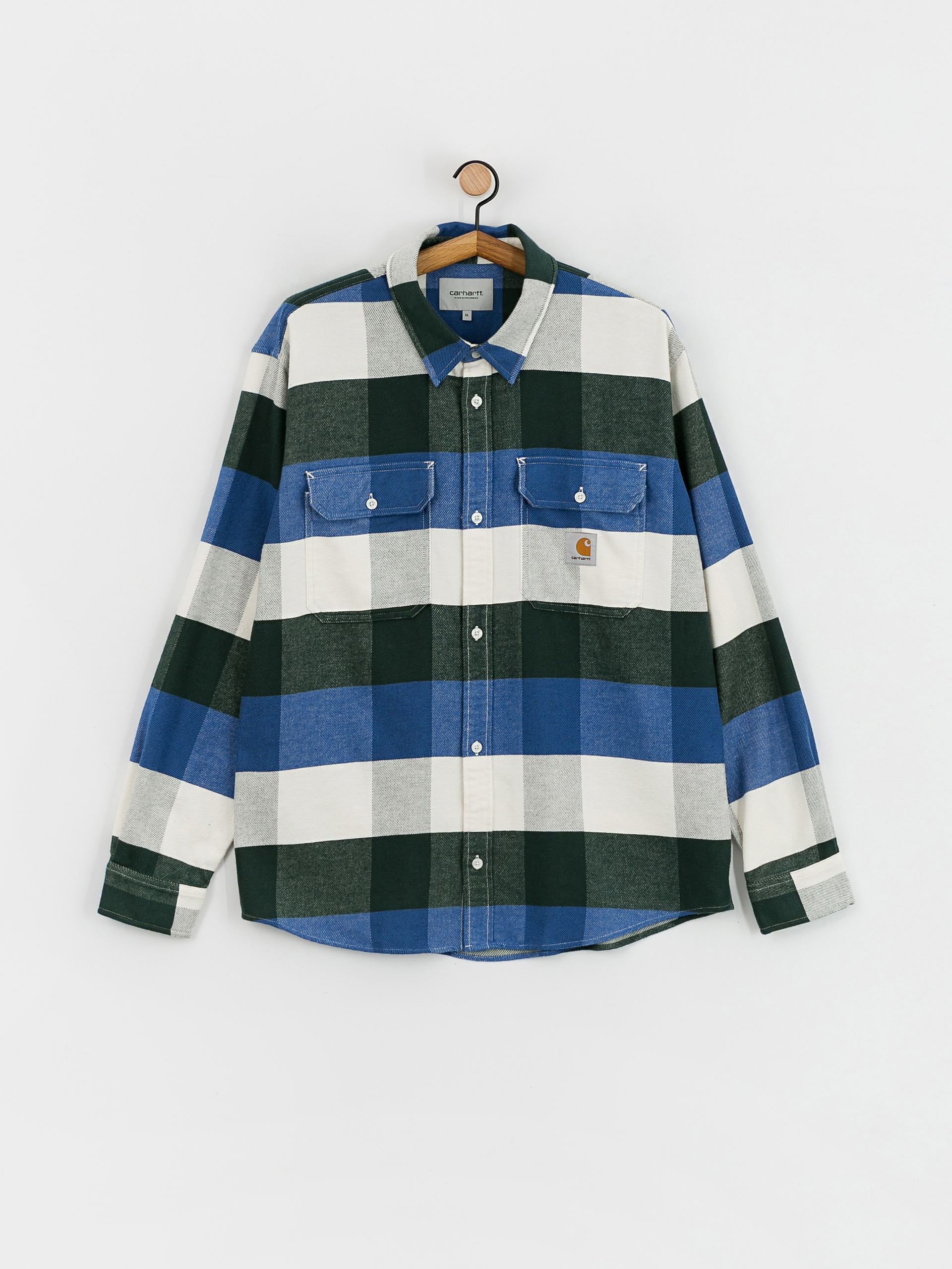 Carhartt WIP Lyman Ing (lyman check discovery green)