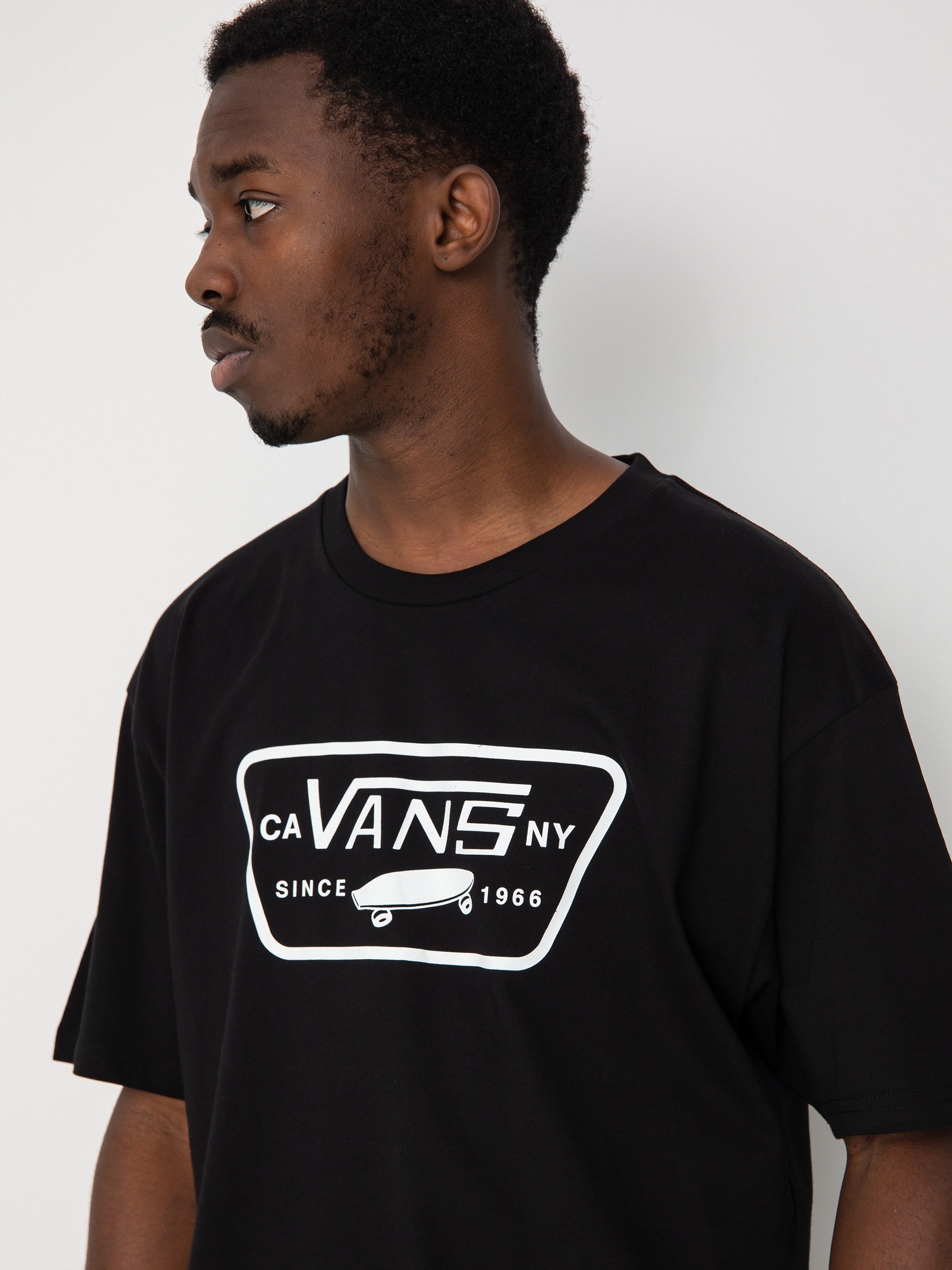 Vans Full Patch Póló (black/white)