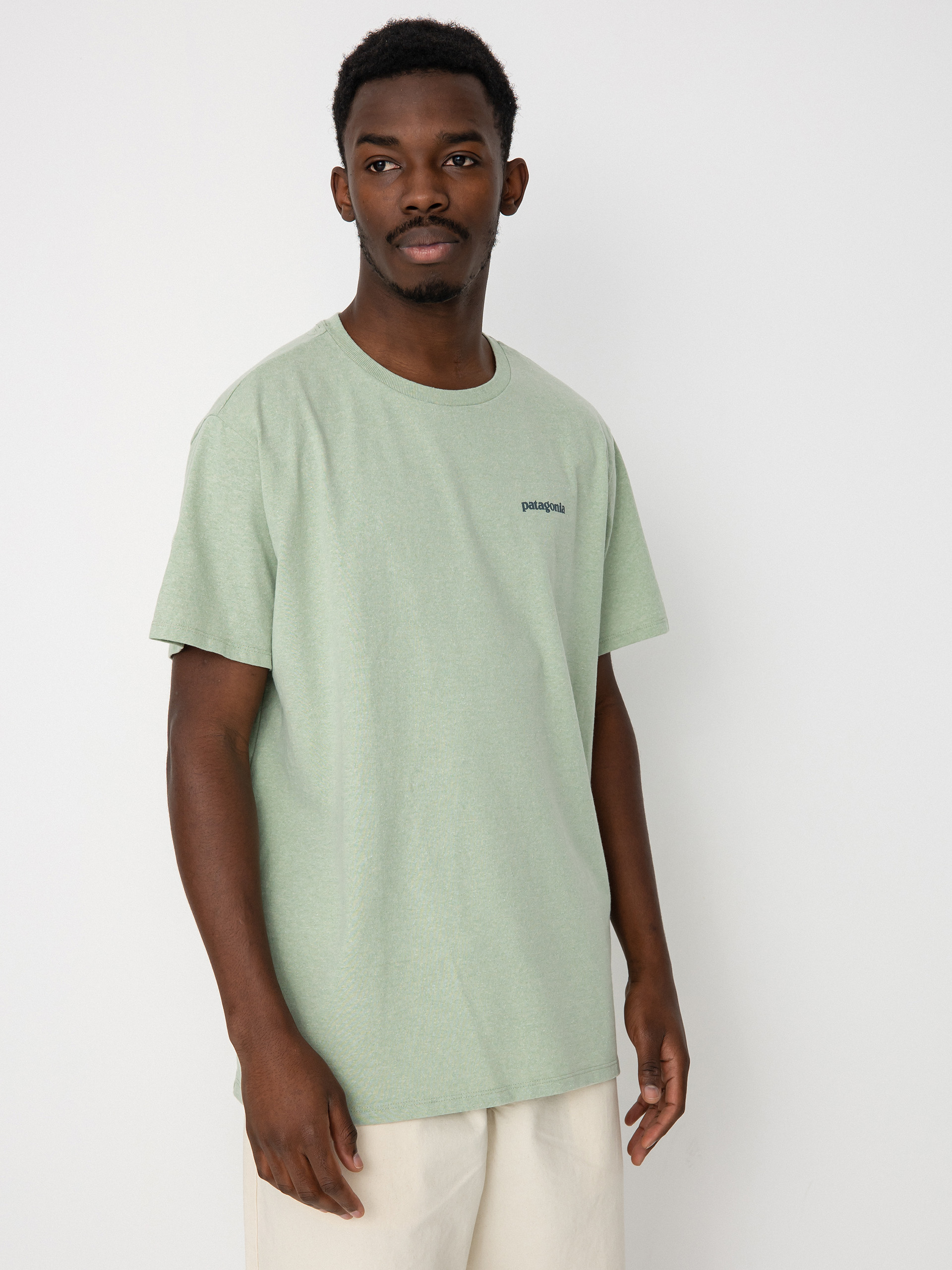 Patagonia Fitz Roy Icon Responsibili póló (salvia green)