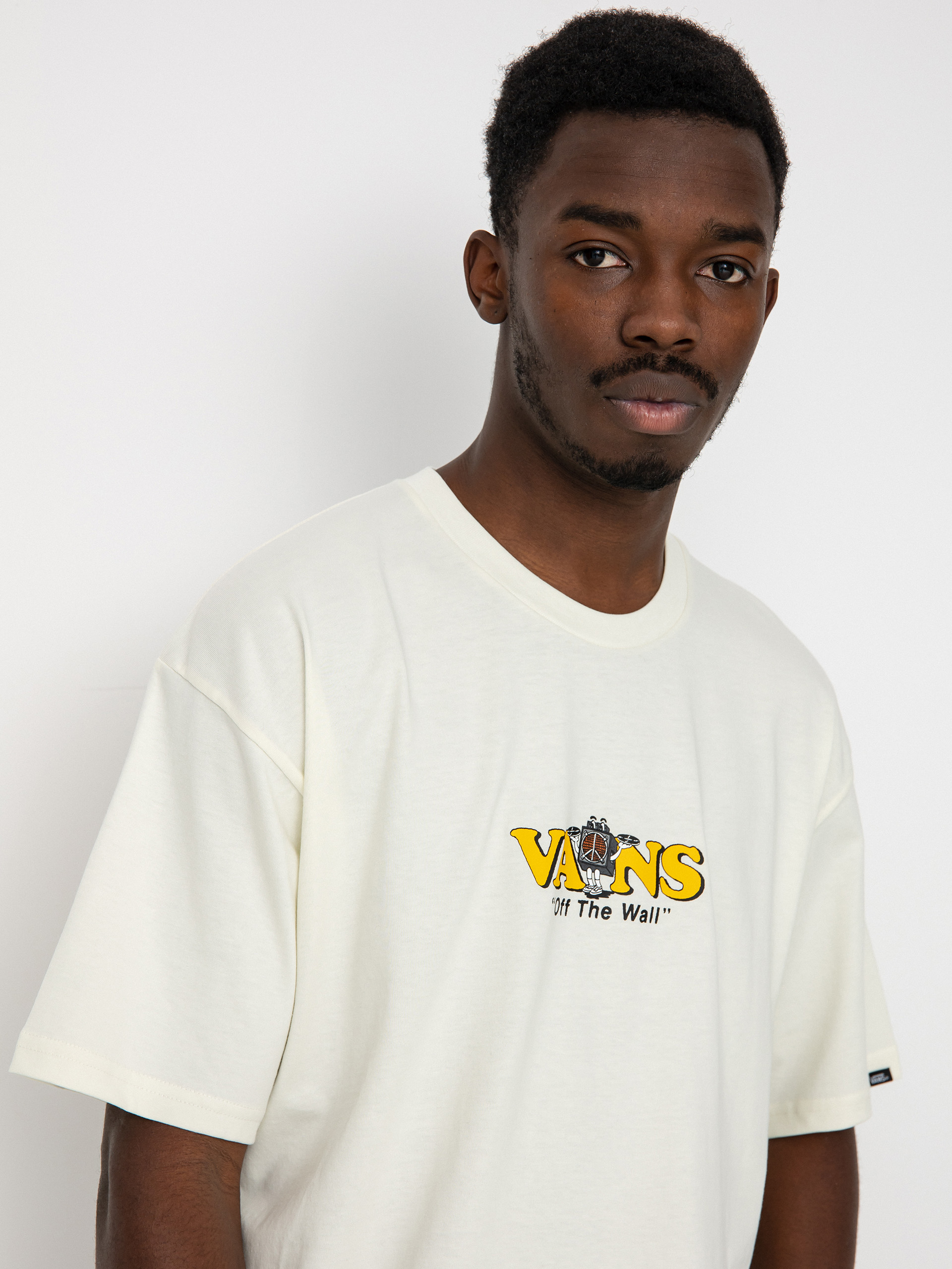 Vans Music Box Logo póló (marshmallow)